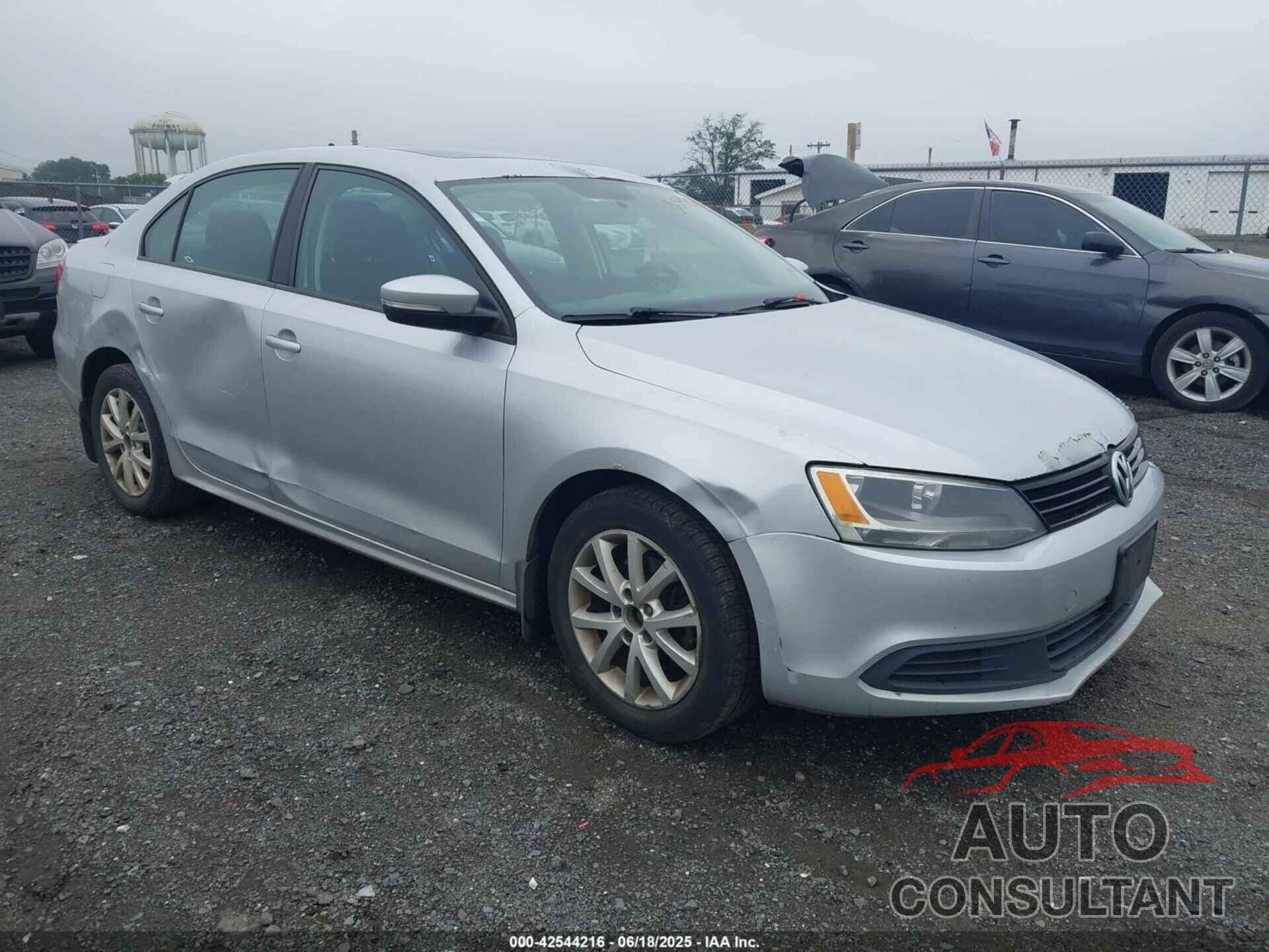 VOLKSWAGEN JETTA 2012 - 3VWDP7AJ9CM412199