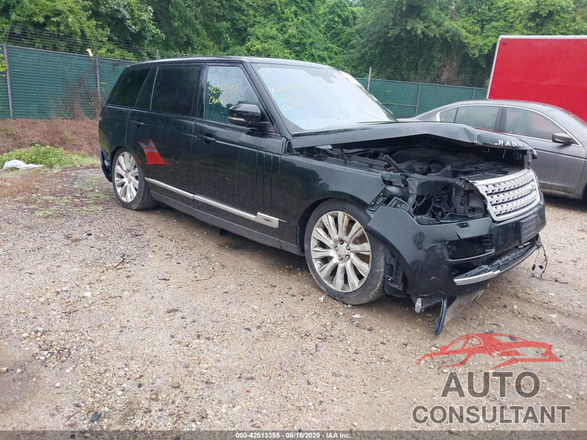 LAND ROVER RANGE ROVER 2015 - SALGS3TF7FA209497