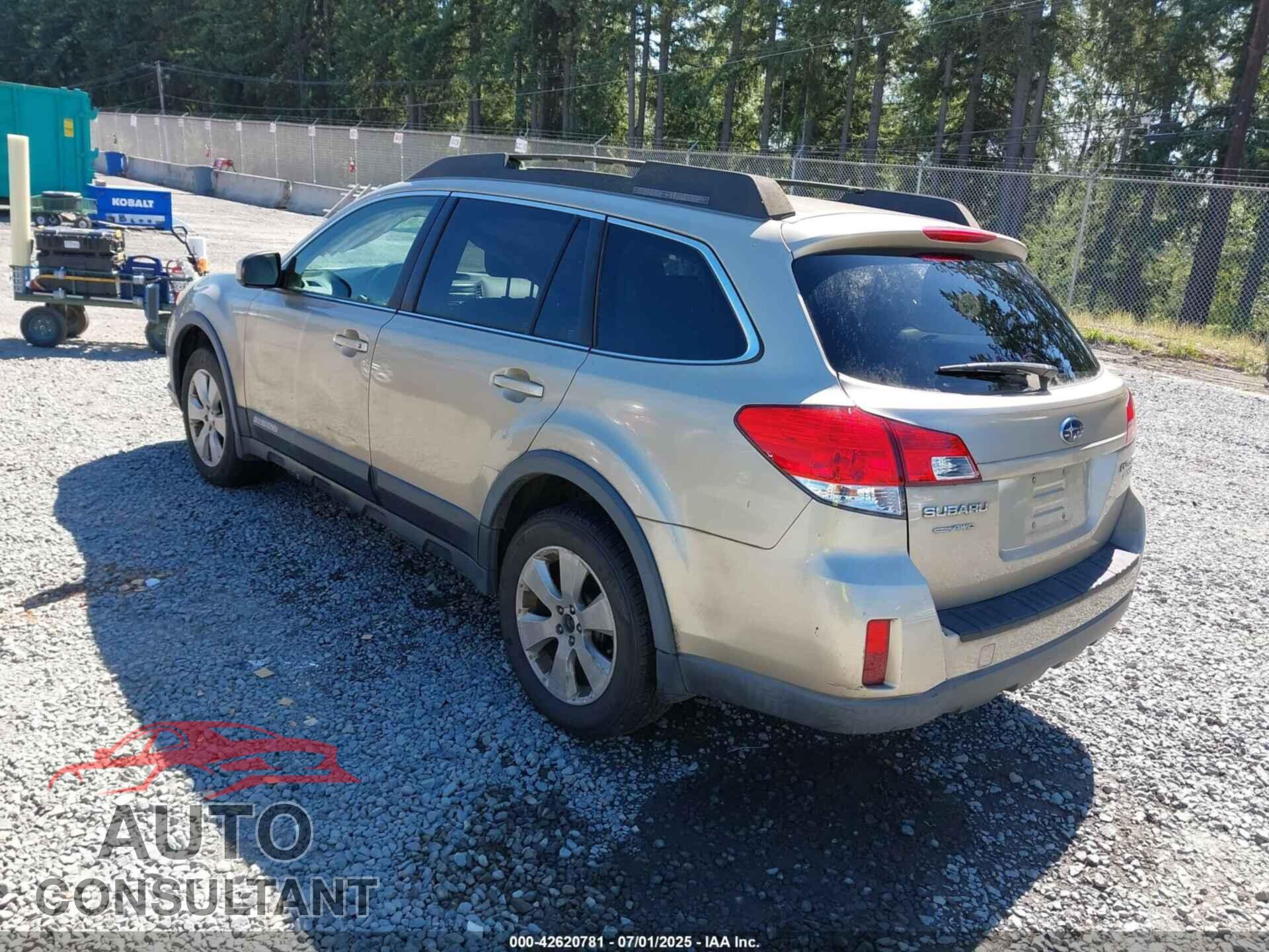 SUBARU OUTBACK 2010 - 4S4BRBGC8A3357707