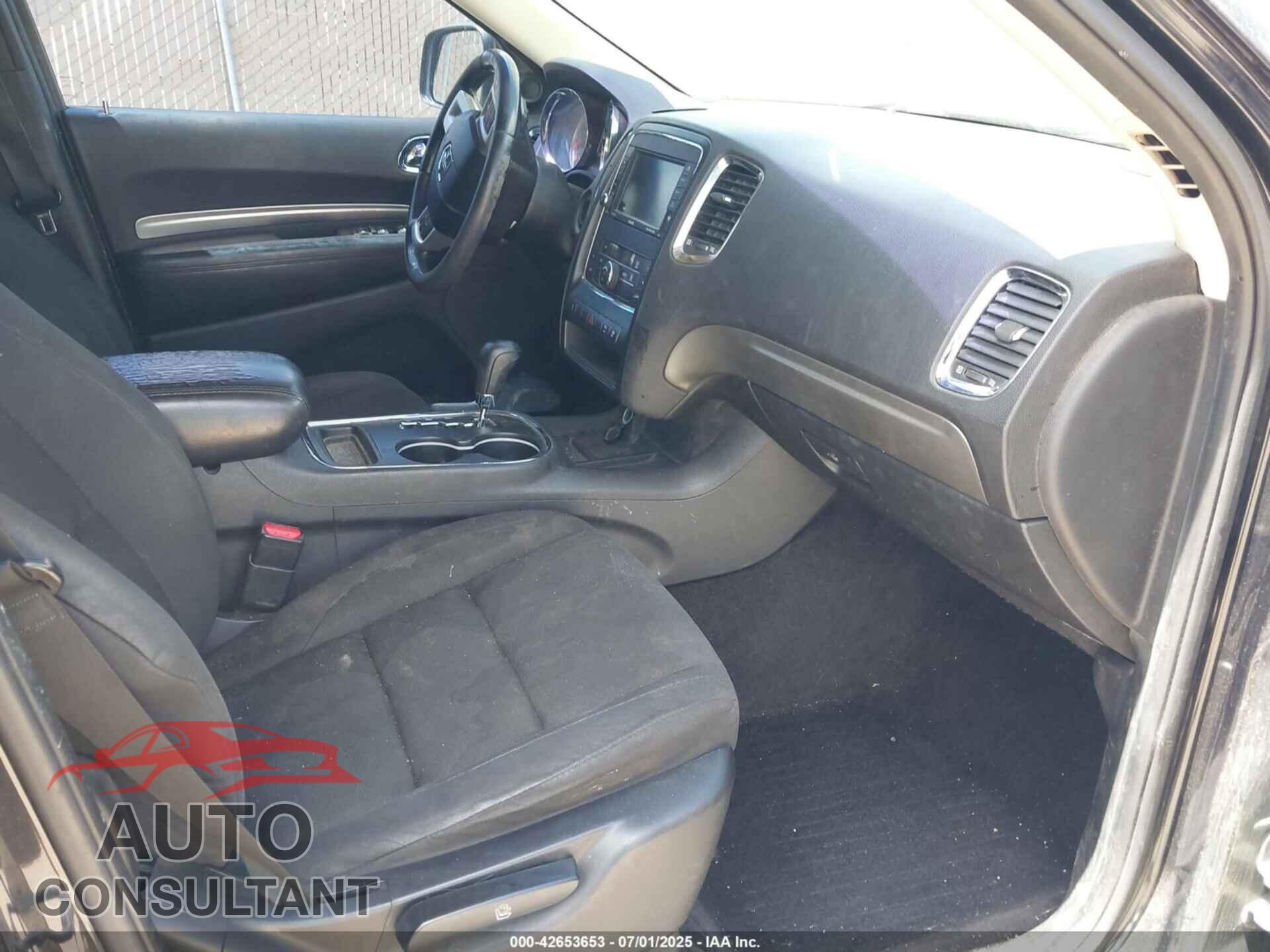 DODGE DURANGO 2012 - 1C4RDJAG0CC206726