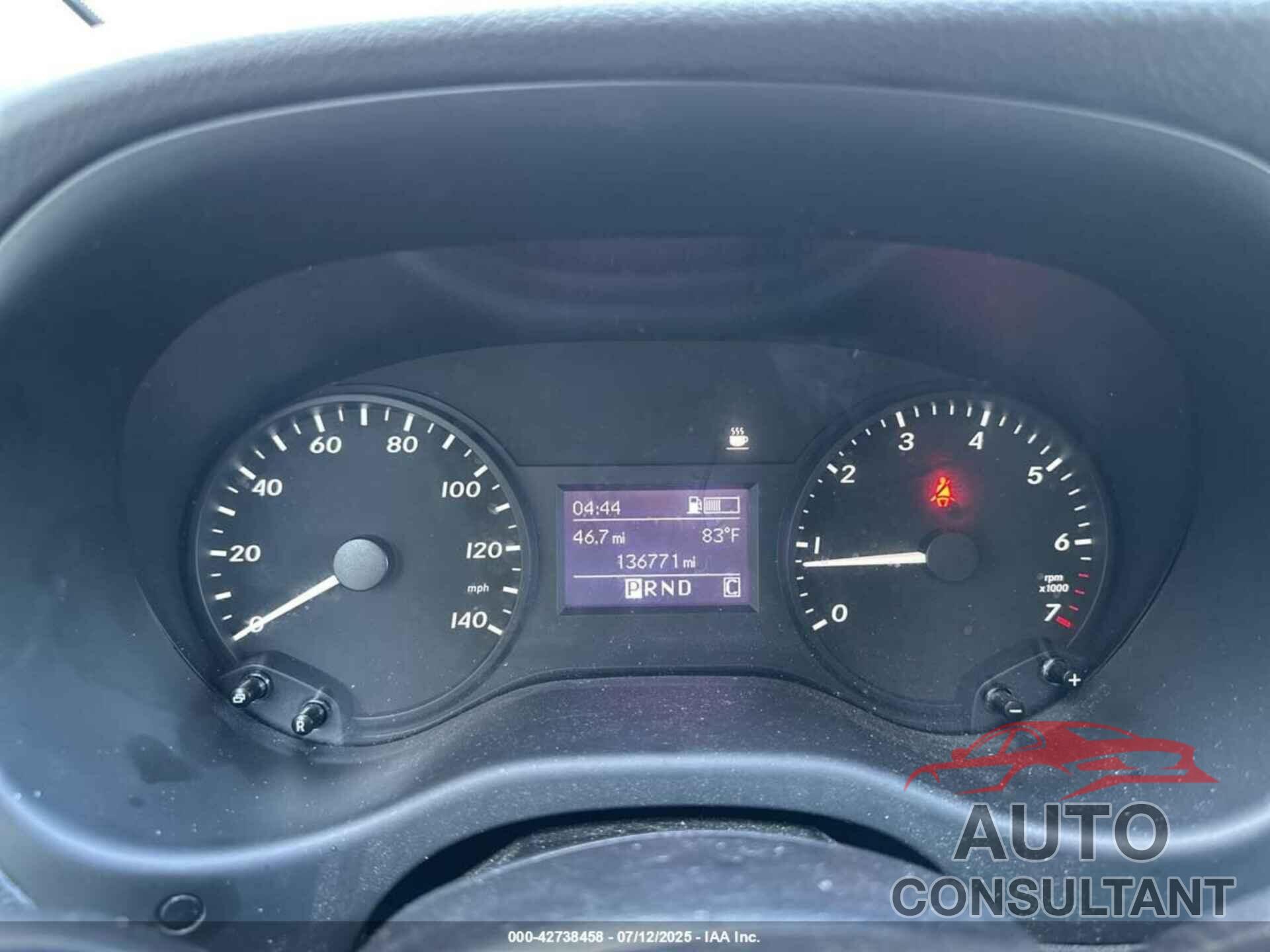 MERCEDES-BENZ METRIS 2016 - WD4PG2EE5G3112544