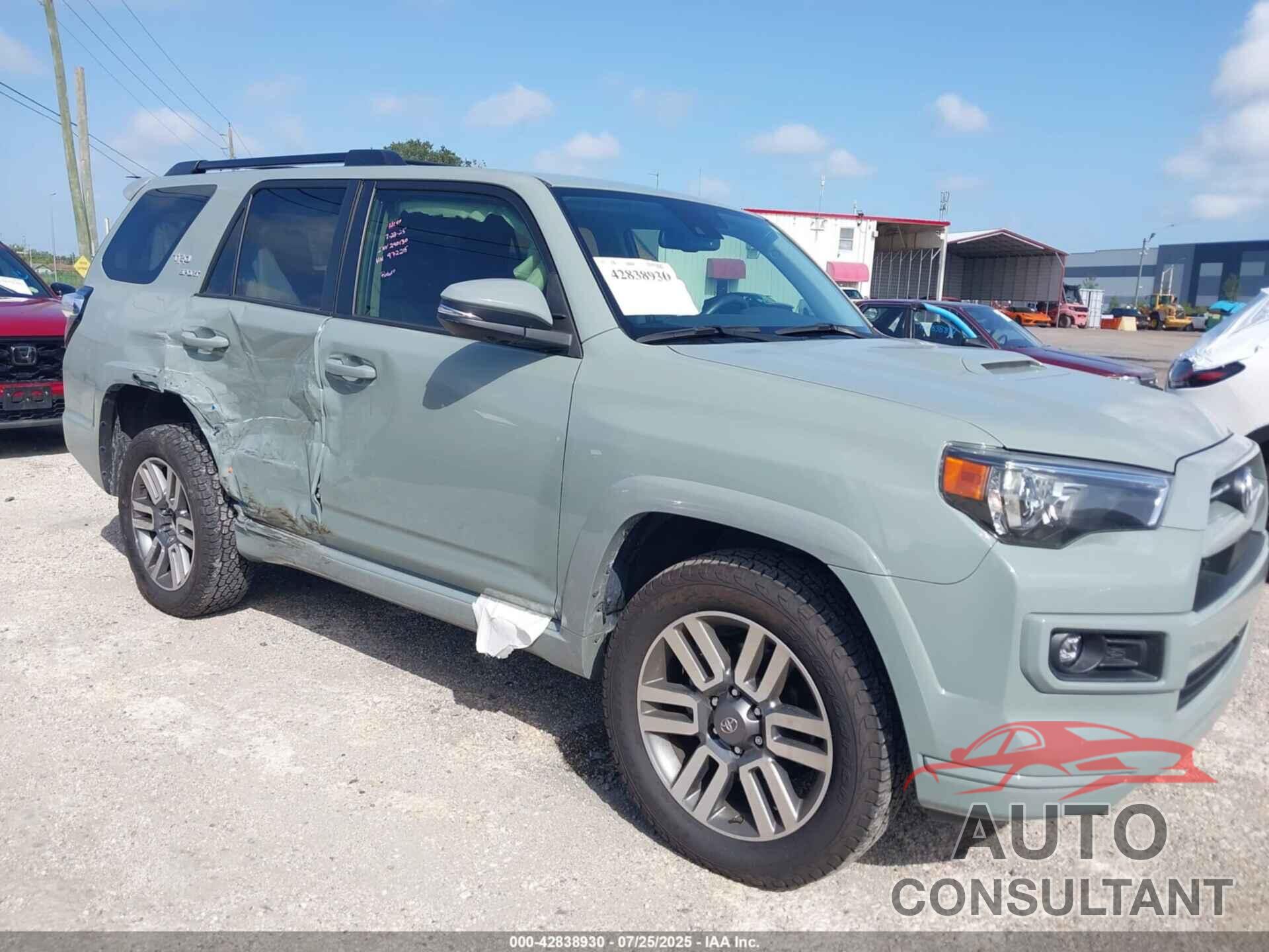 TOYOTA 4RUNNER 2022 - JTESU5JR6N5972215