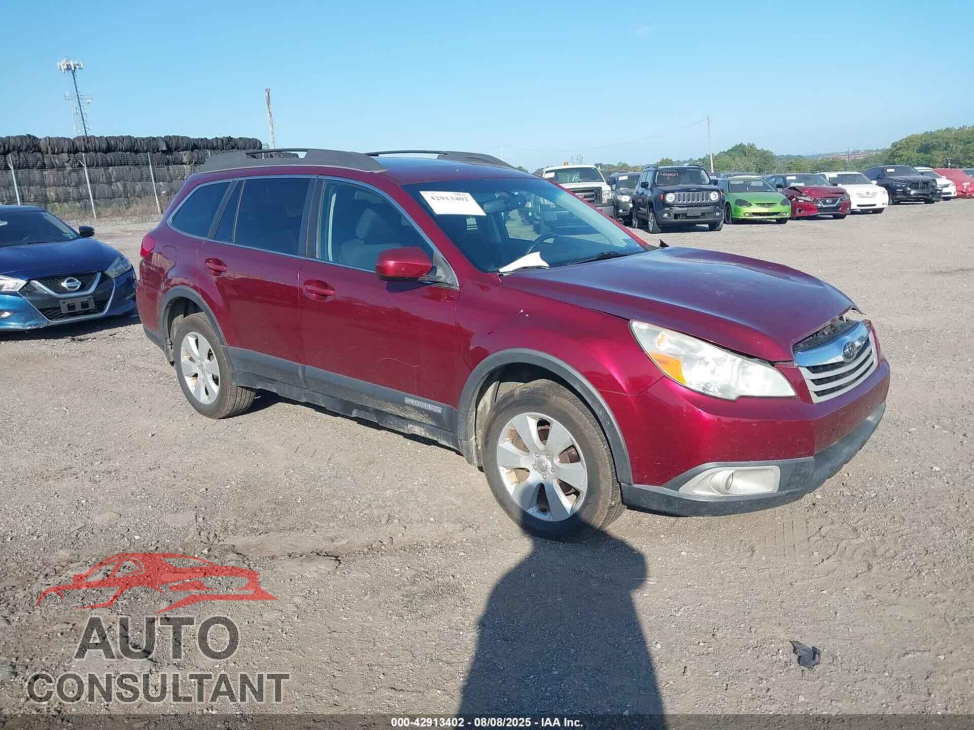 SUBARU OUTBACK 2012 - 4S4BRBGC2C3299919