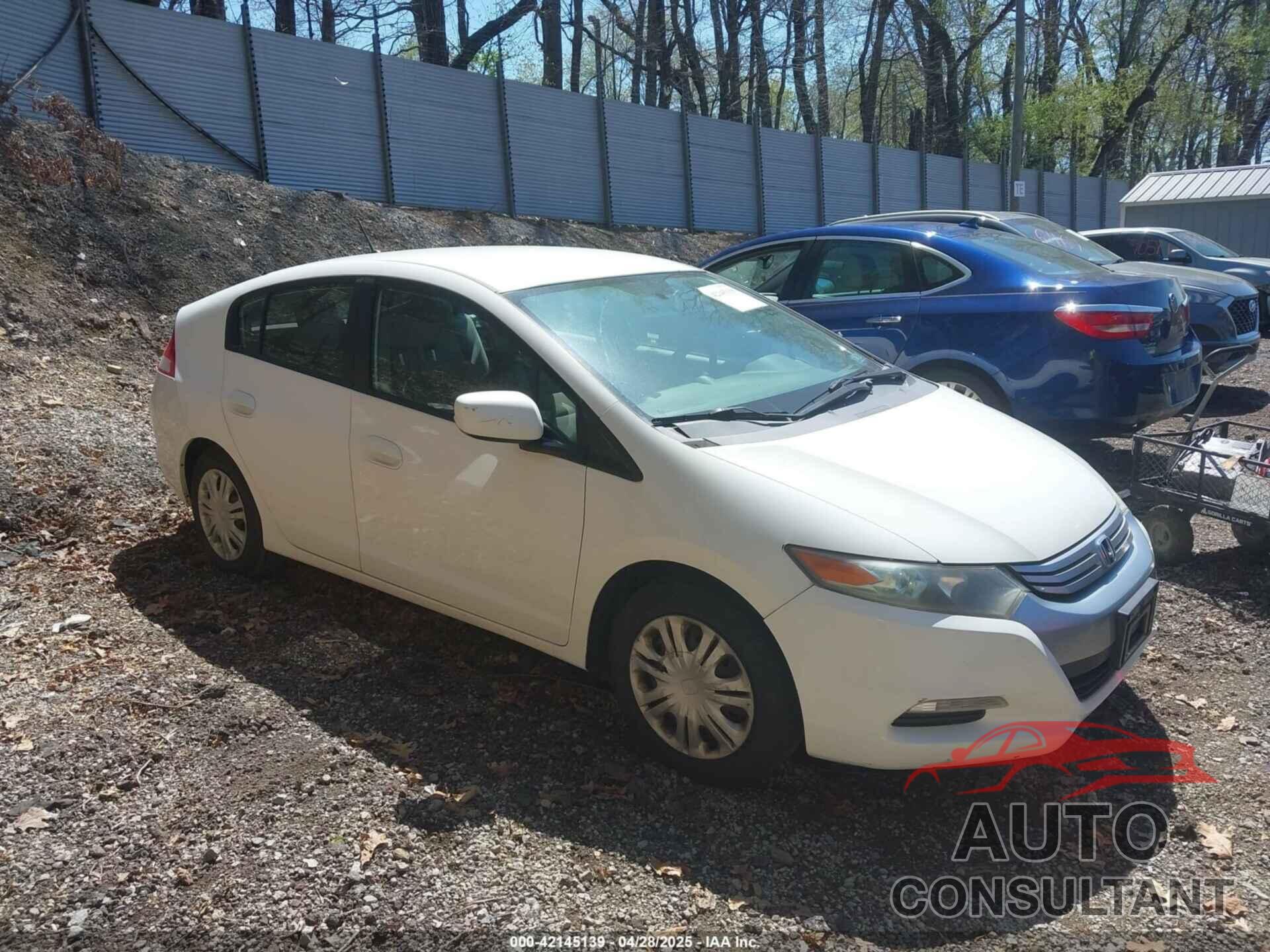 HONDA INSIGHT 2011 - JHMZE2H30BS012285