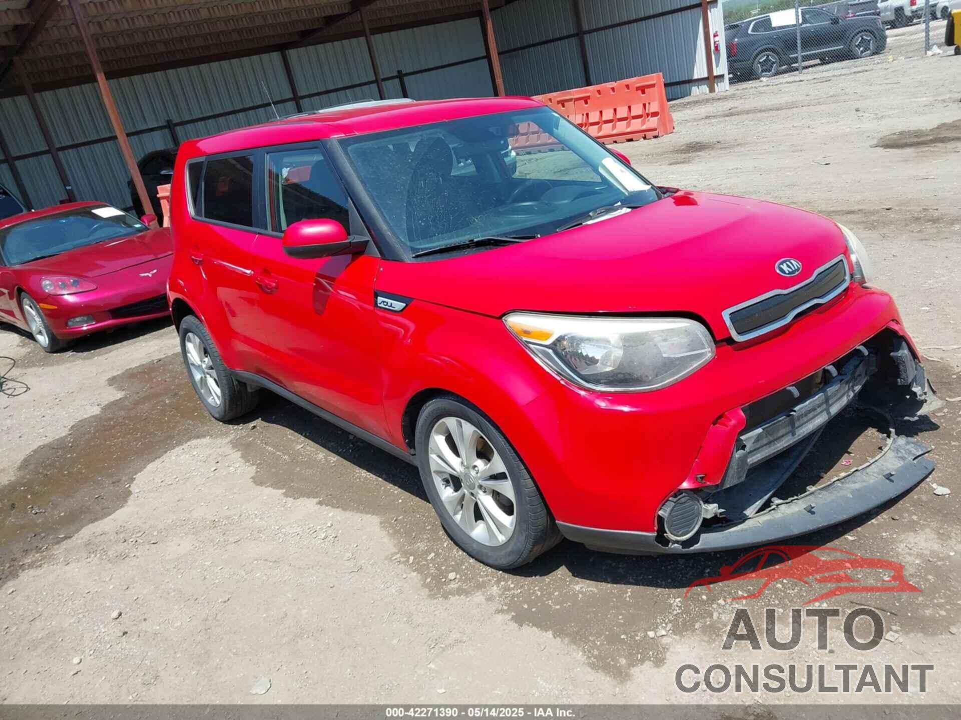 KIA SOUL 2015 - KNDJP3A55F7786261