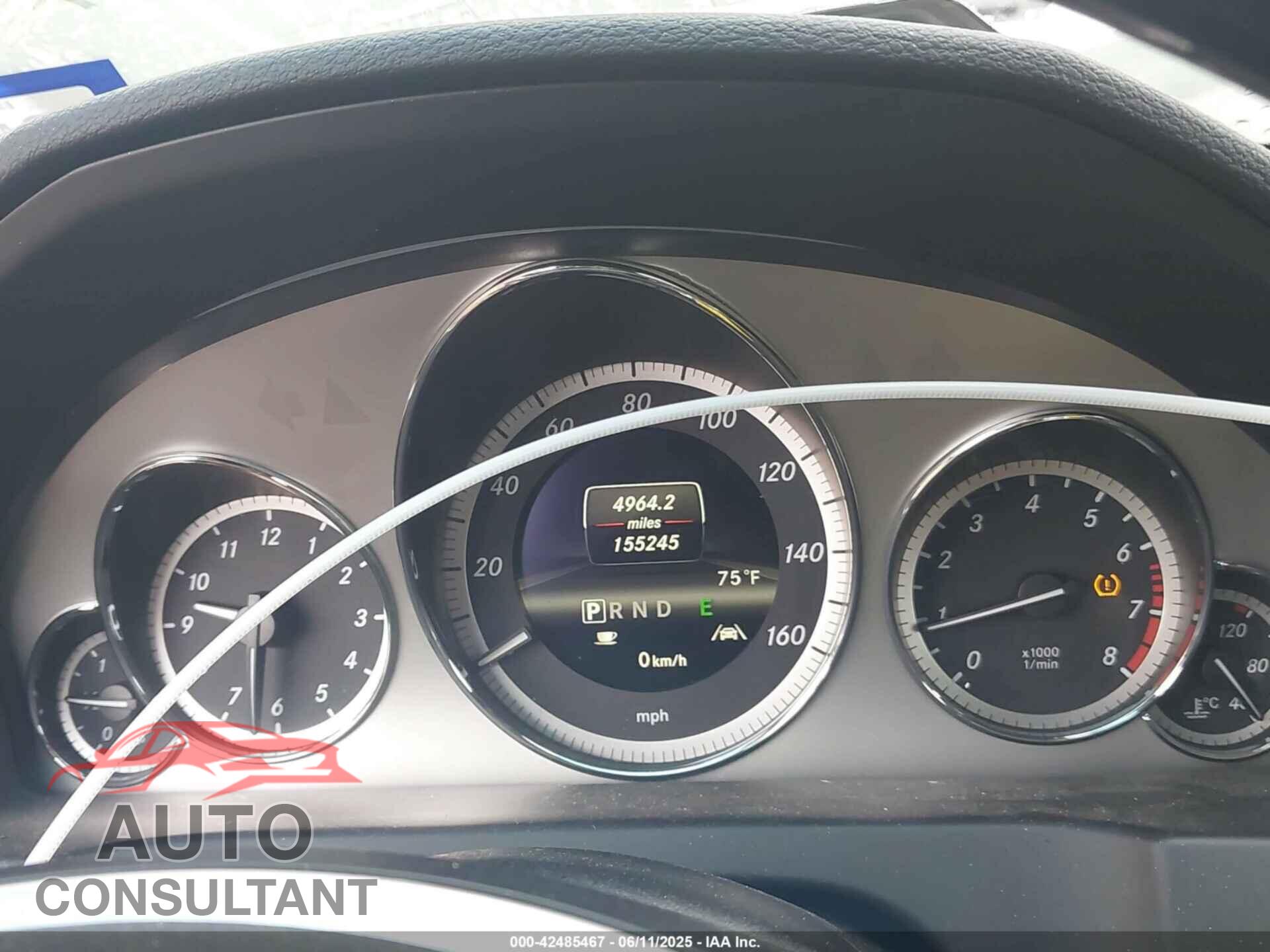 MERCEDES-BENZ E 2013 - WDDKJ5KB1DF202419