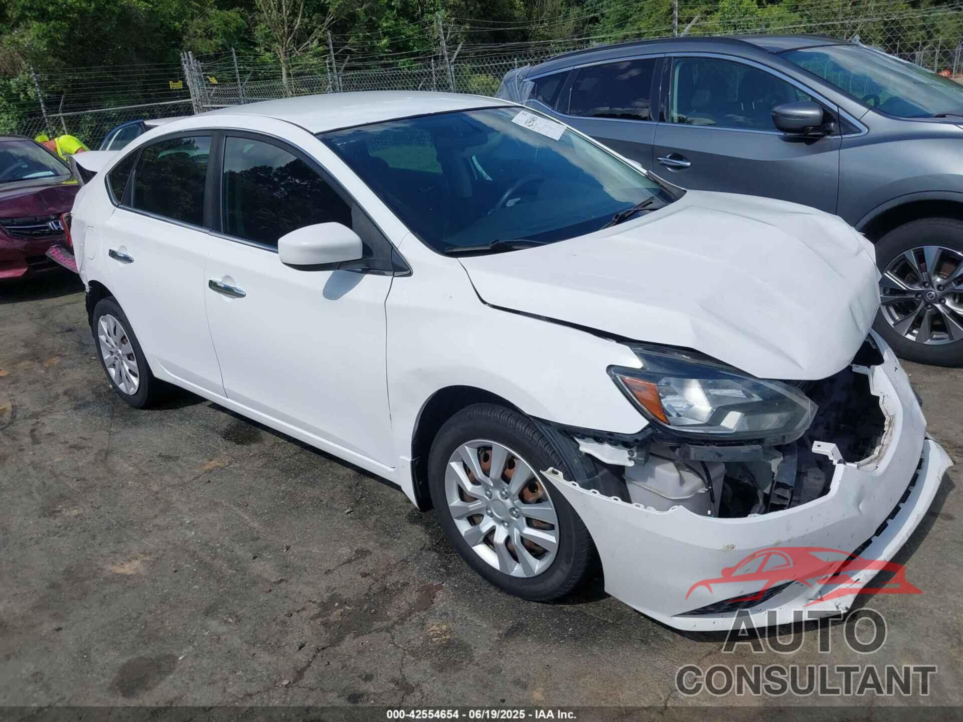 NISSAN SENTRA 2018 - 3N1AB7AP9JY219729