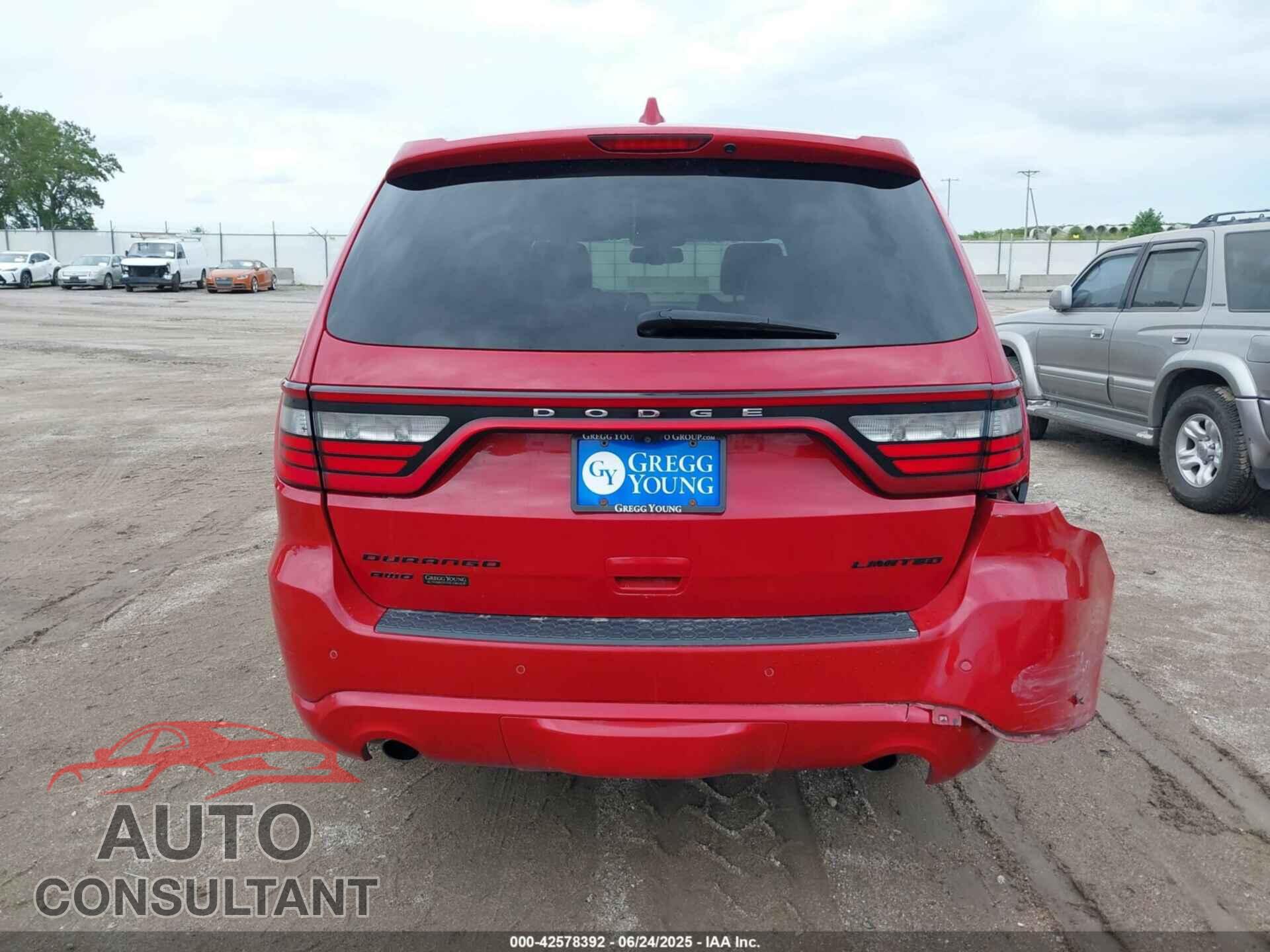 DODGE DURANGO 2015 - 1C4RDJDG3FC101341