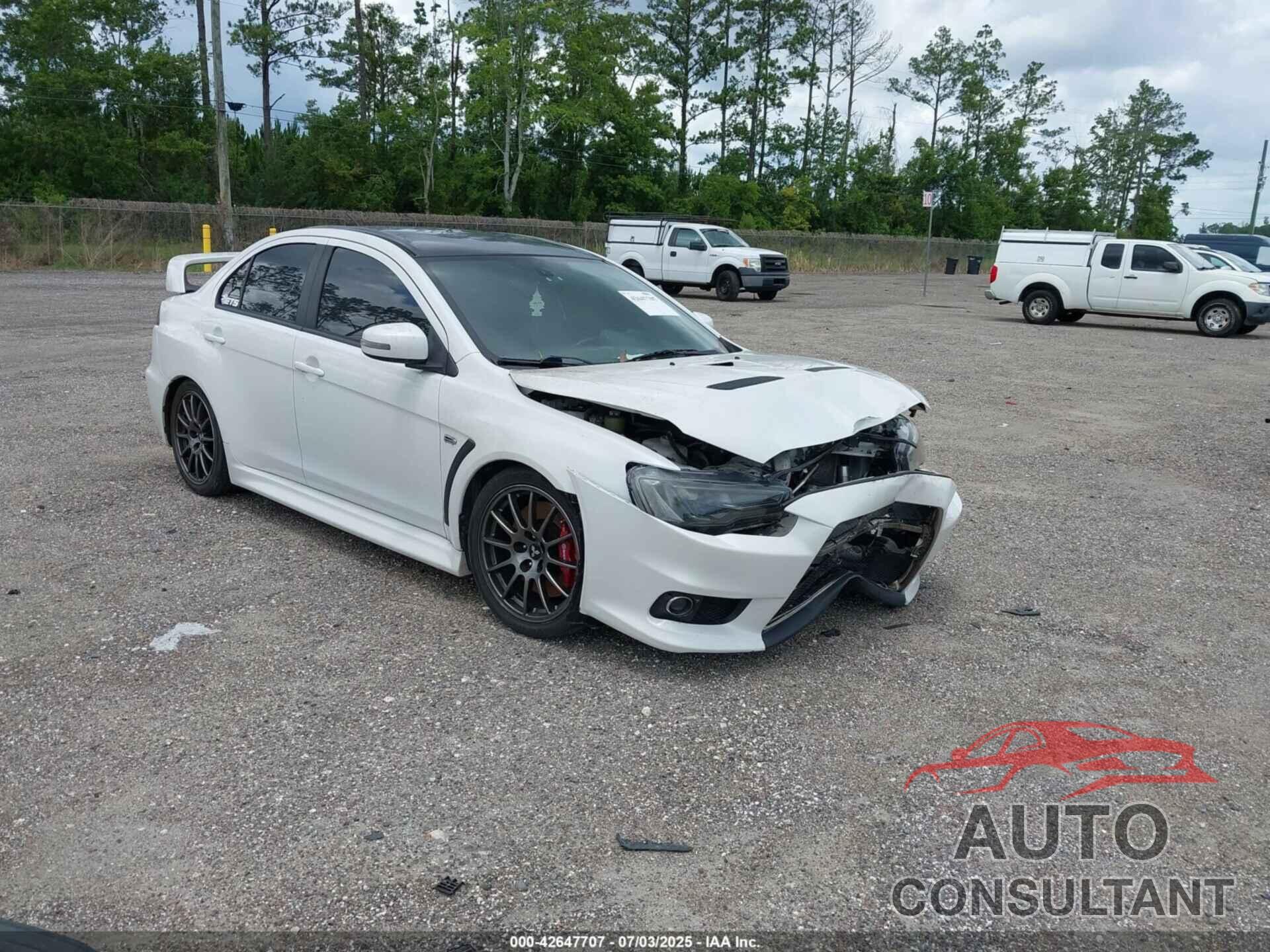 MITSUBISHI LANCER EVOLUTION 2015 - JA32W7FV5FU028234