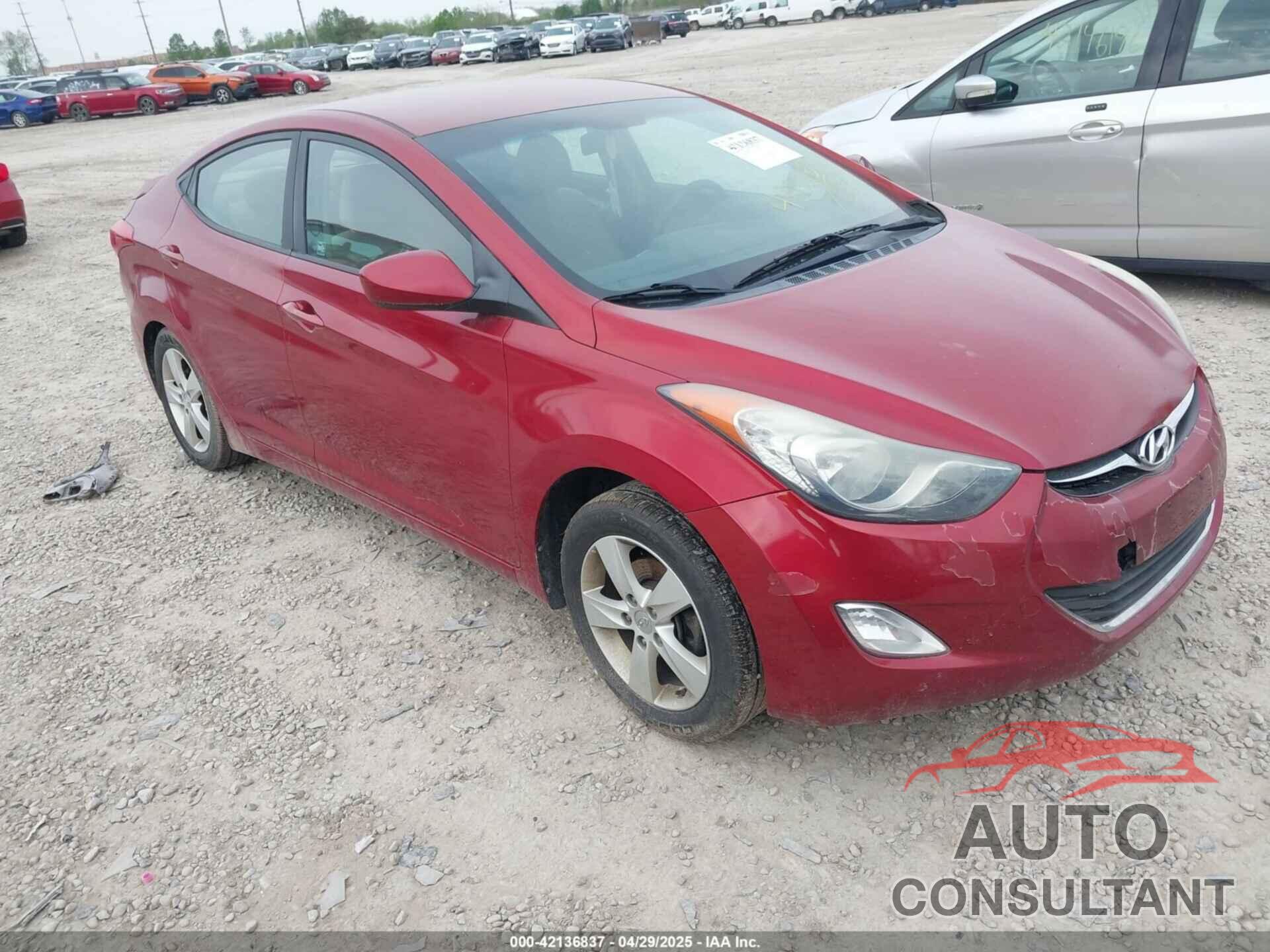 HYUNDAI ELANTRA 2013 - 5NPDH4AE1DH343114