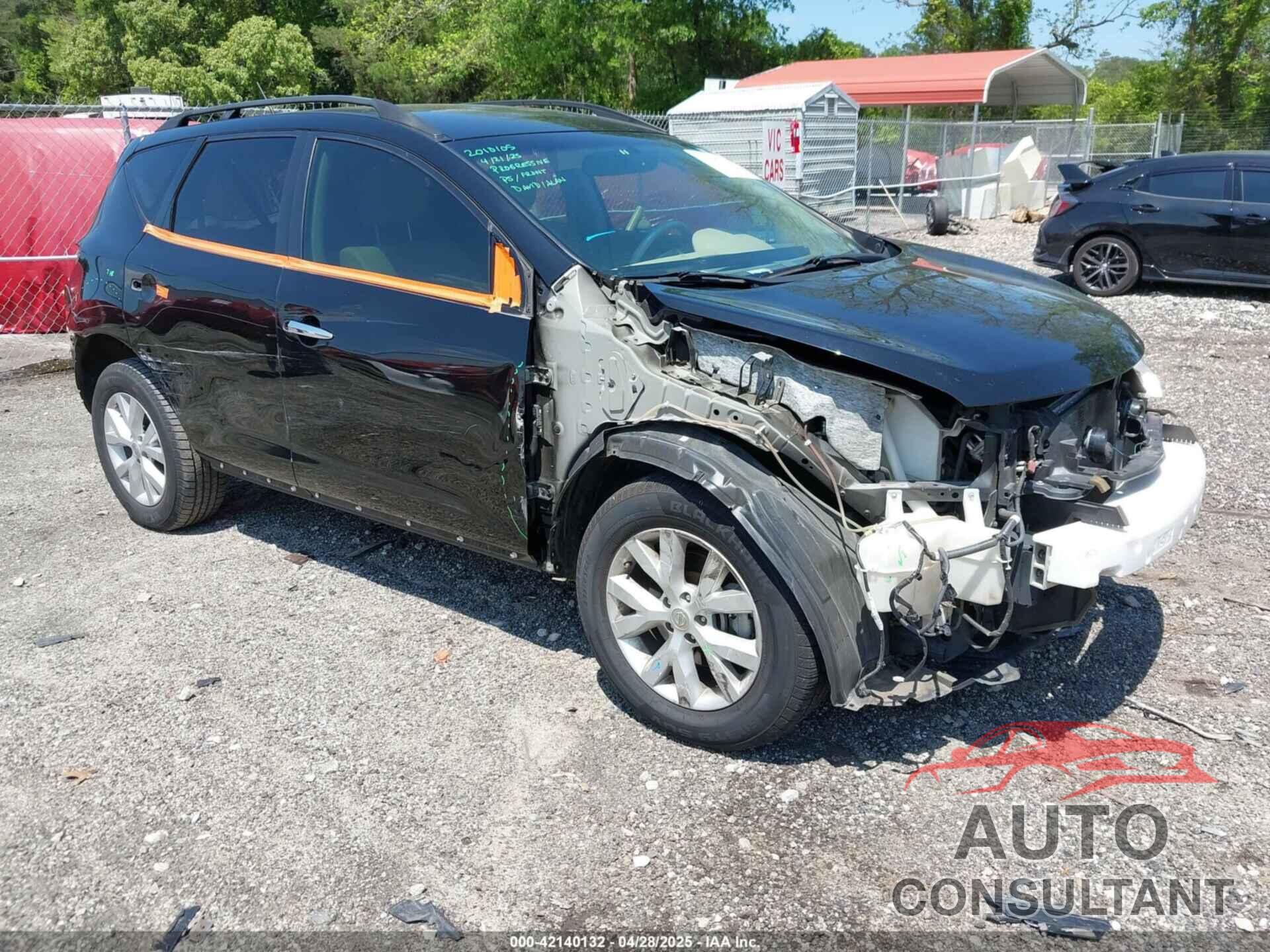 NISSAN MURANO 2014 - JN8AZ1MU4EW418339