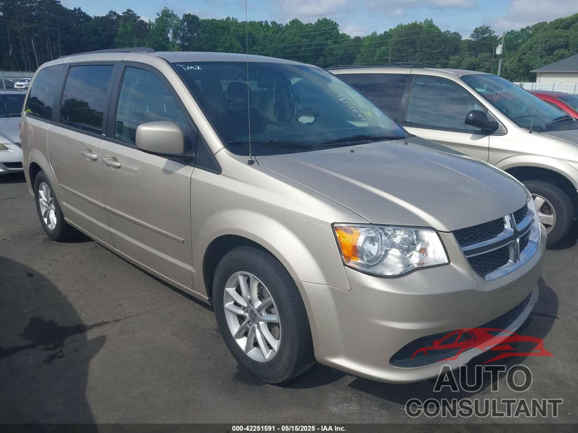 DODGE GRAND CARAVAN 2014 - 2C4RDGCG6ER162533