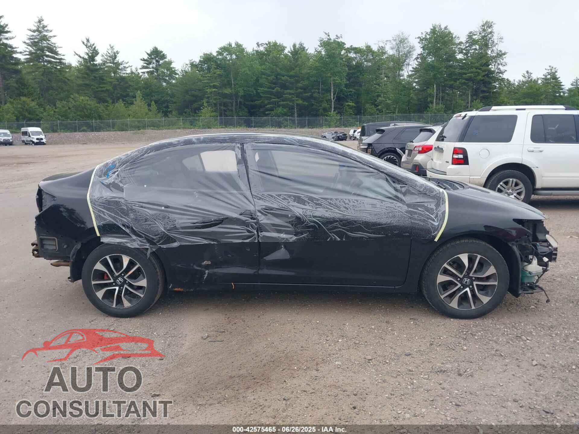 HONDA CIVIC 2013 - 19XFB2F94DE279813