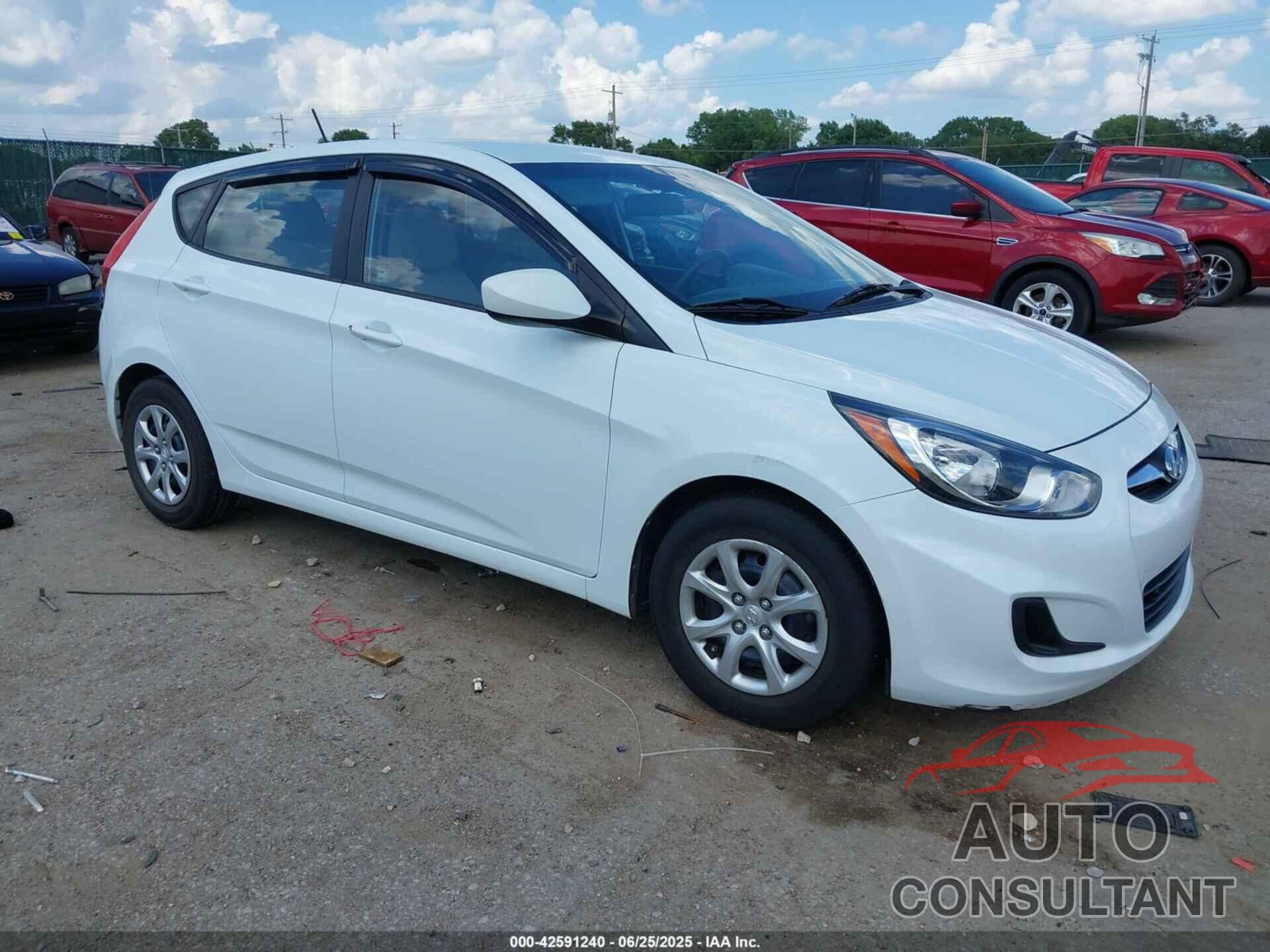 HYUNDAI ACCENT 2012 - KMHCT5AE3CU058673
