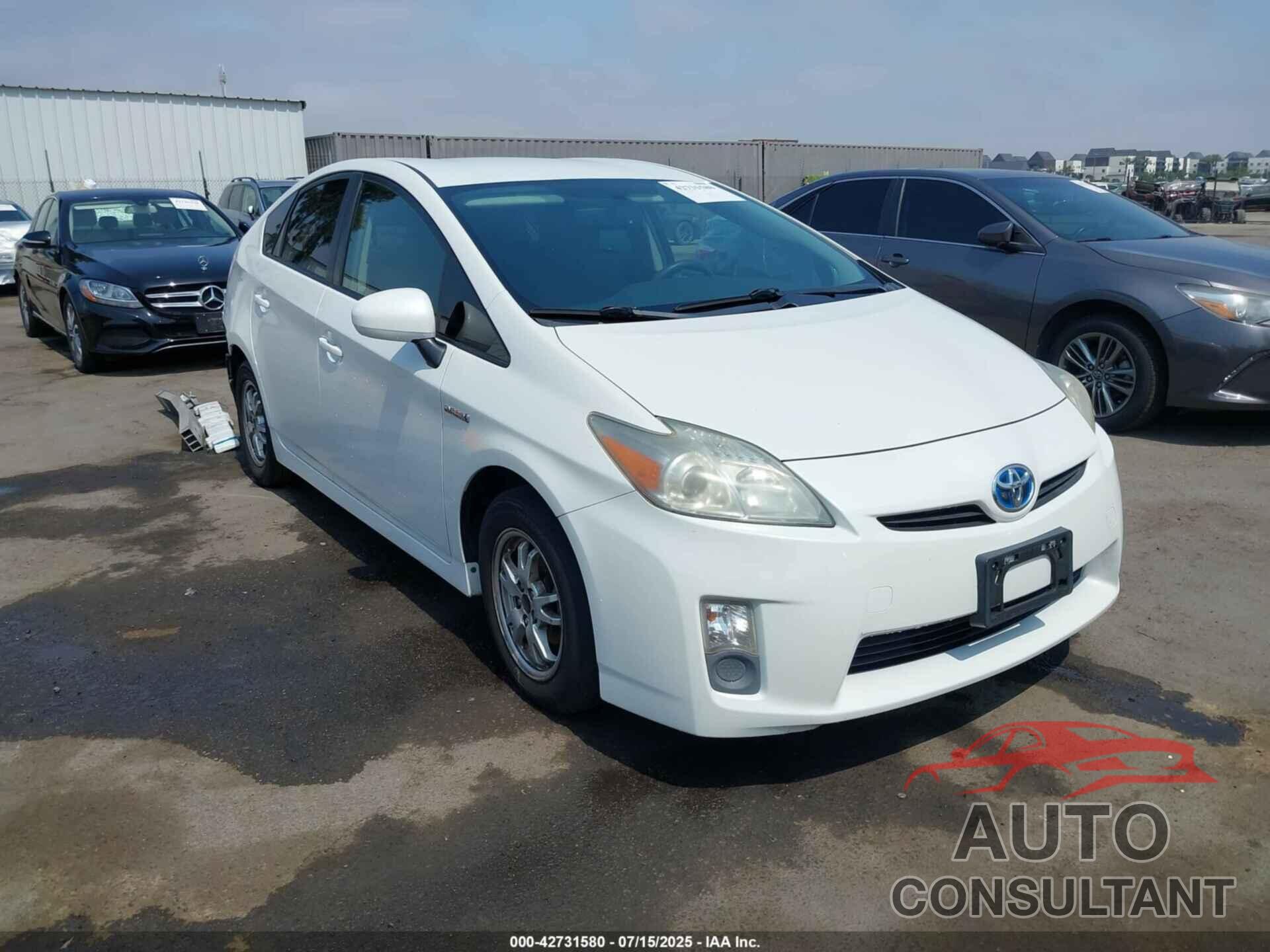 TOYOTA PRIUS 2011 - JTDKN3DU2B1371120