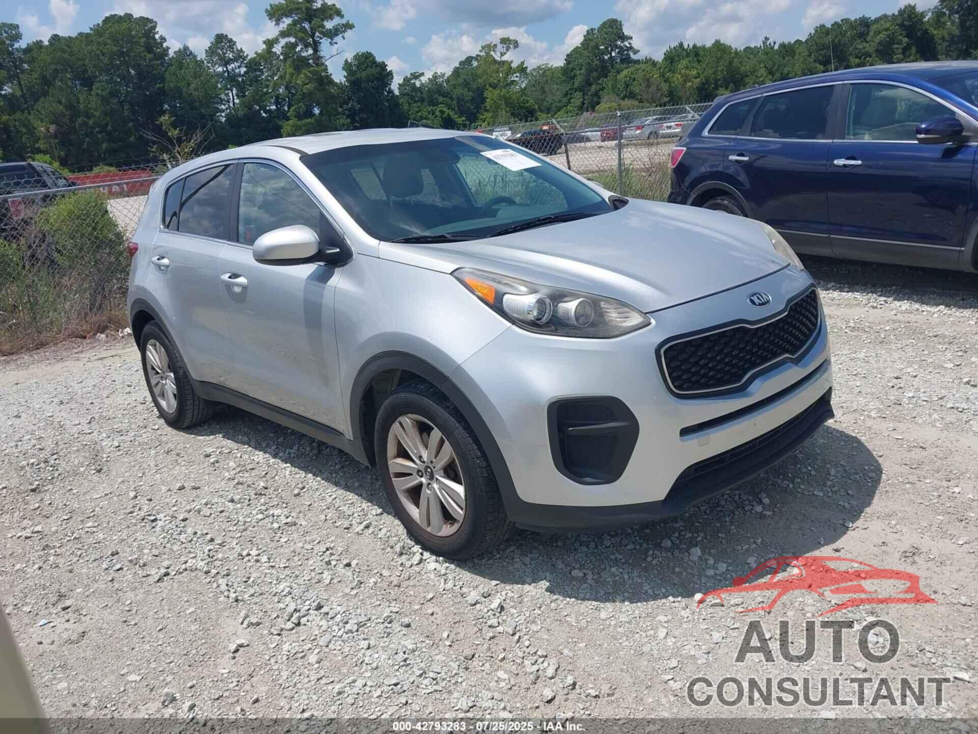 KIA SPORTAGE 2017 - KNDPM3AC7H7211759