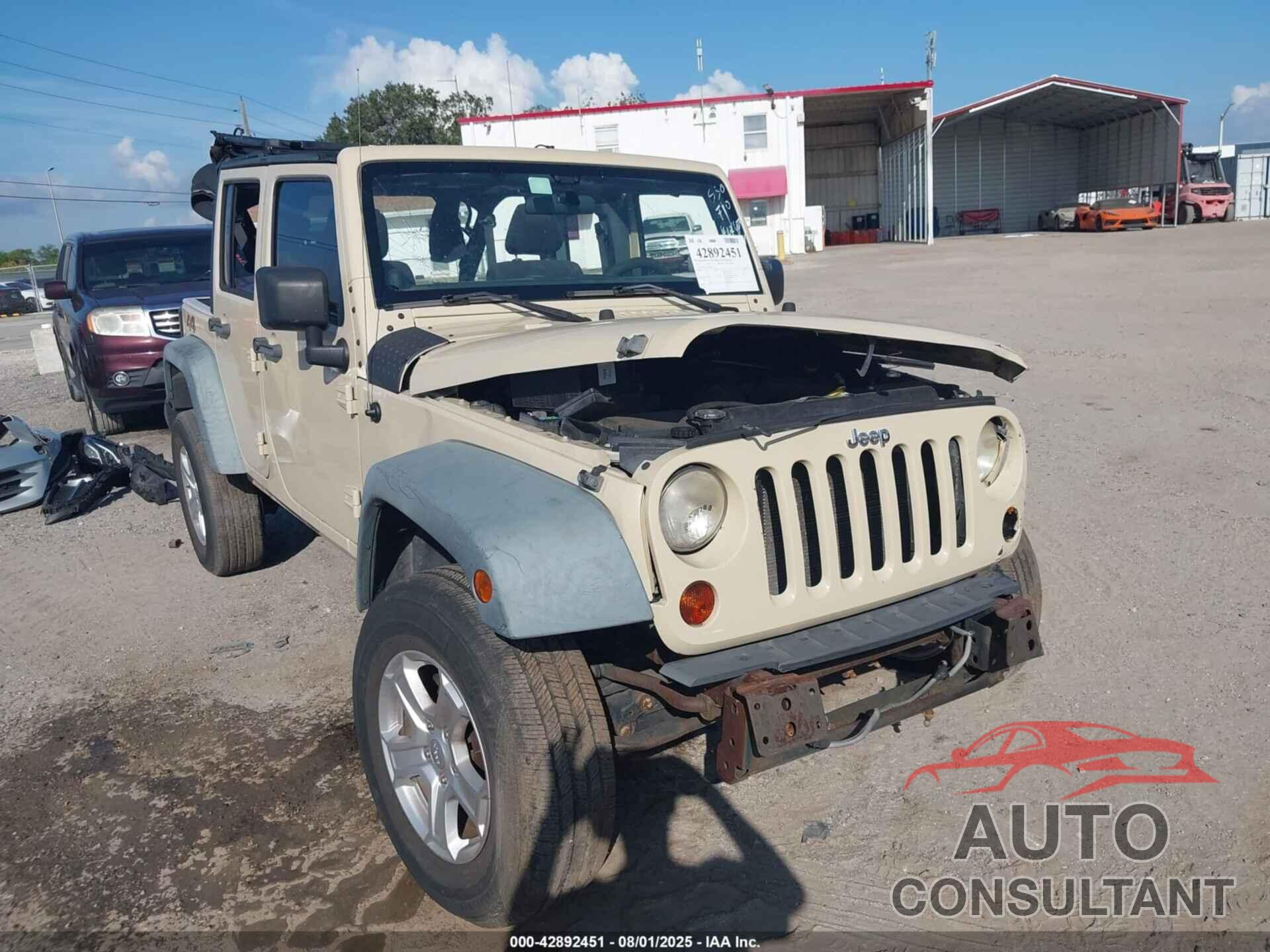 JEEP WRANGLER UNLIMITED 2011 - 1J4BA3H13BL530320