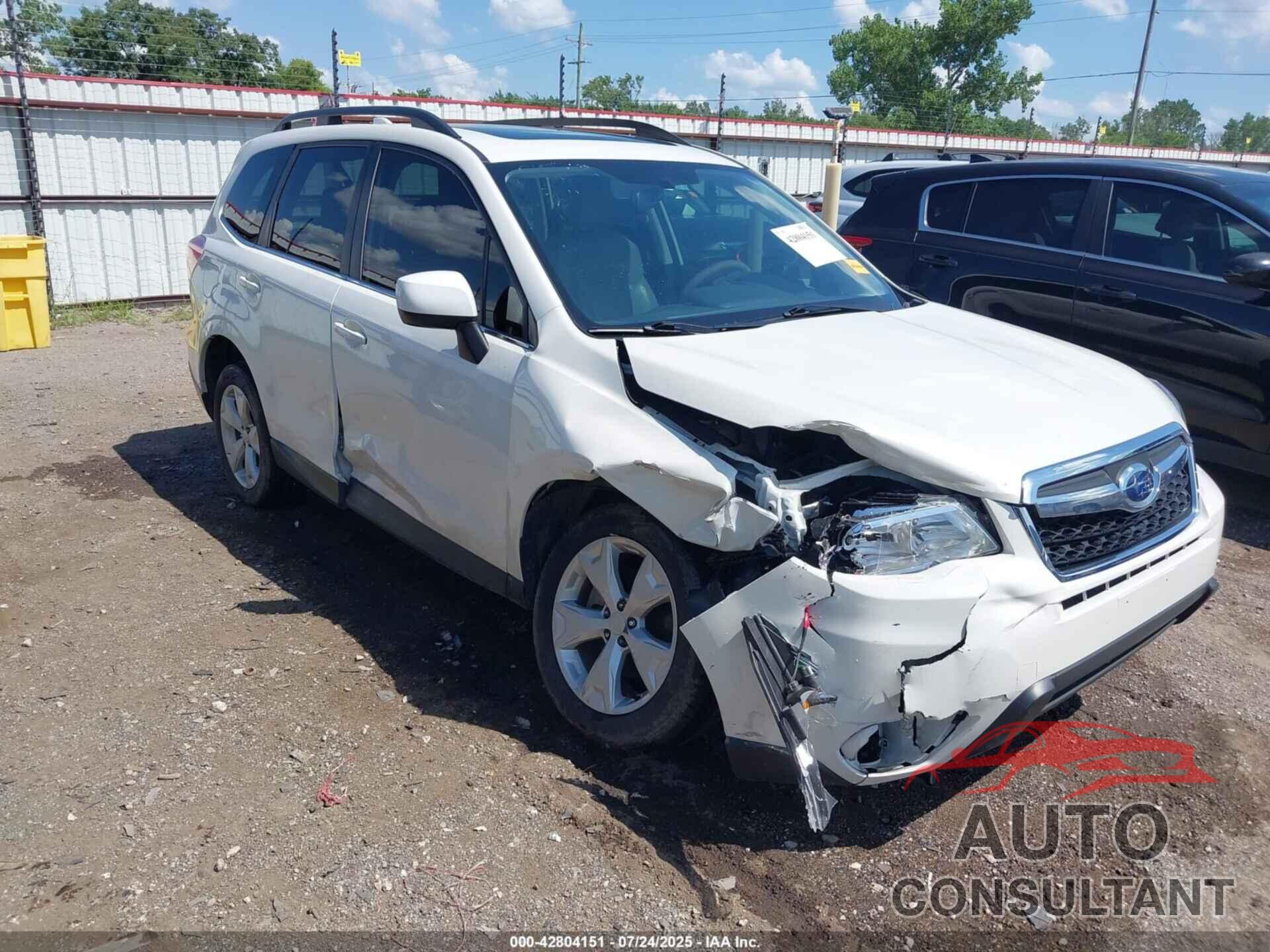 SUBARU FORESTER 2016 - JF2SJAHC8GH443651