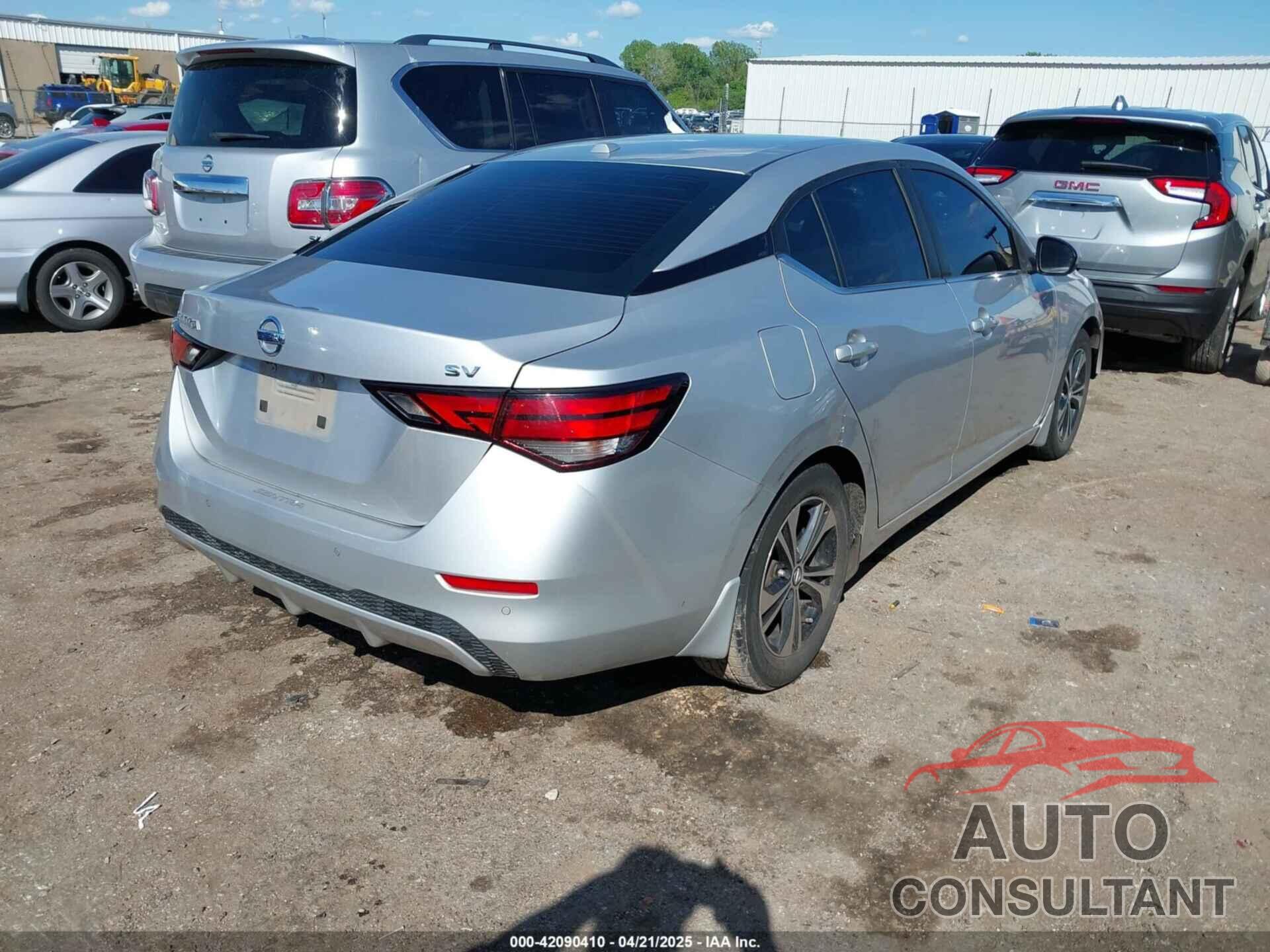 NISSAN SENTRA 2022 - 3N1AB8CV8NY237467