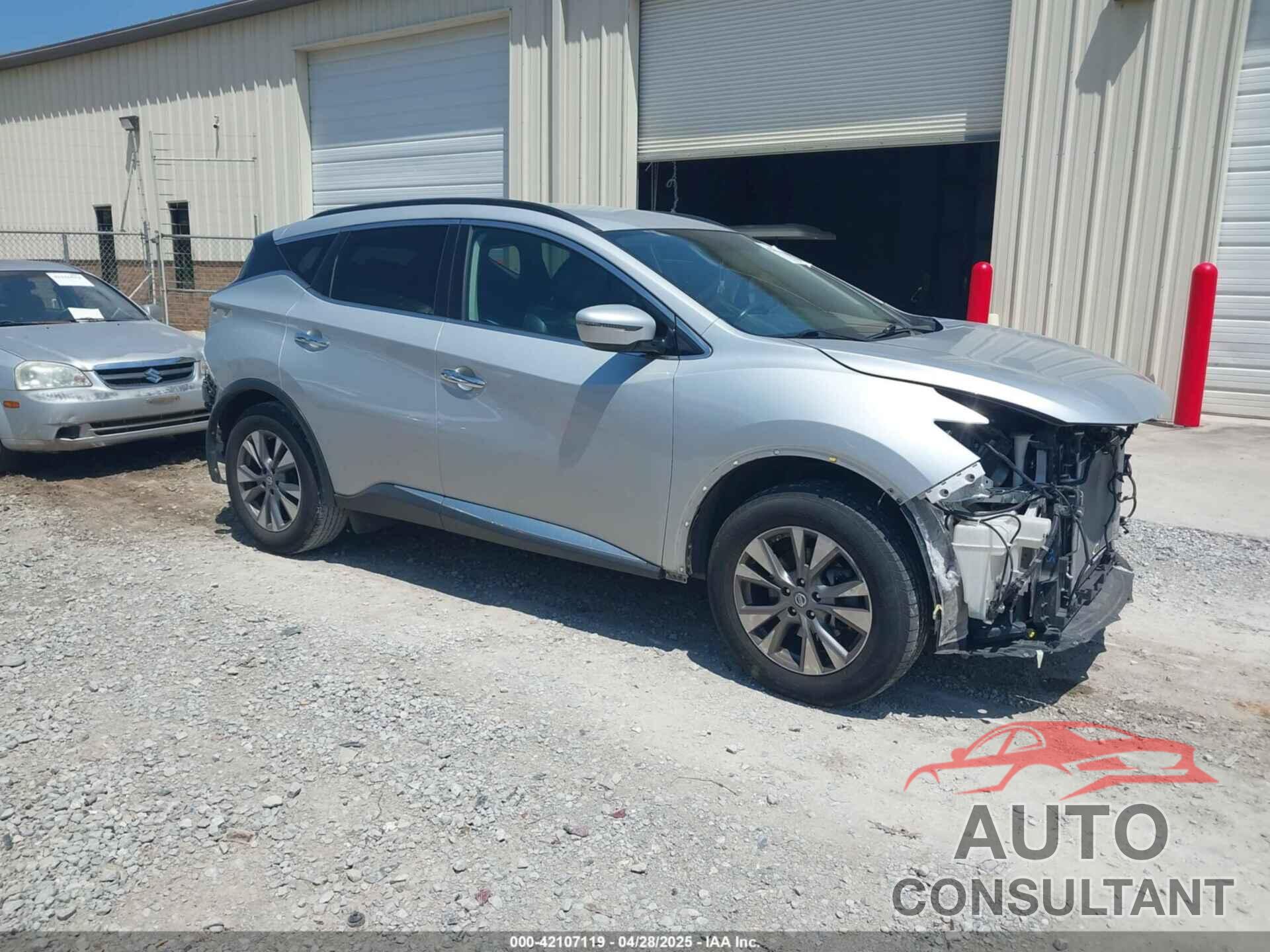 NISSAN MURANO 2018 - 5N1AZ2MG4JN116797