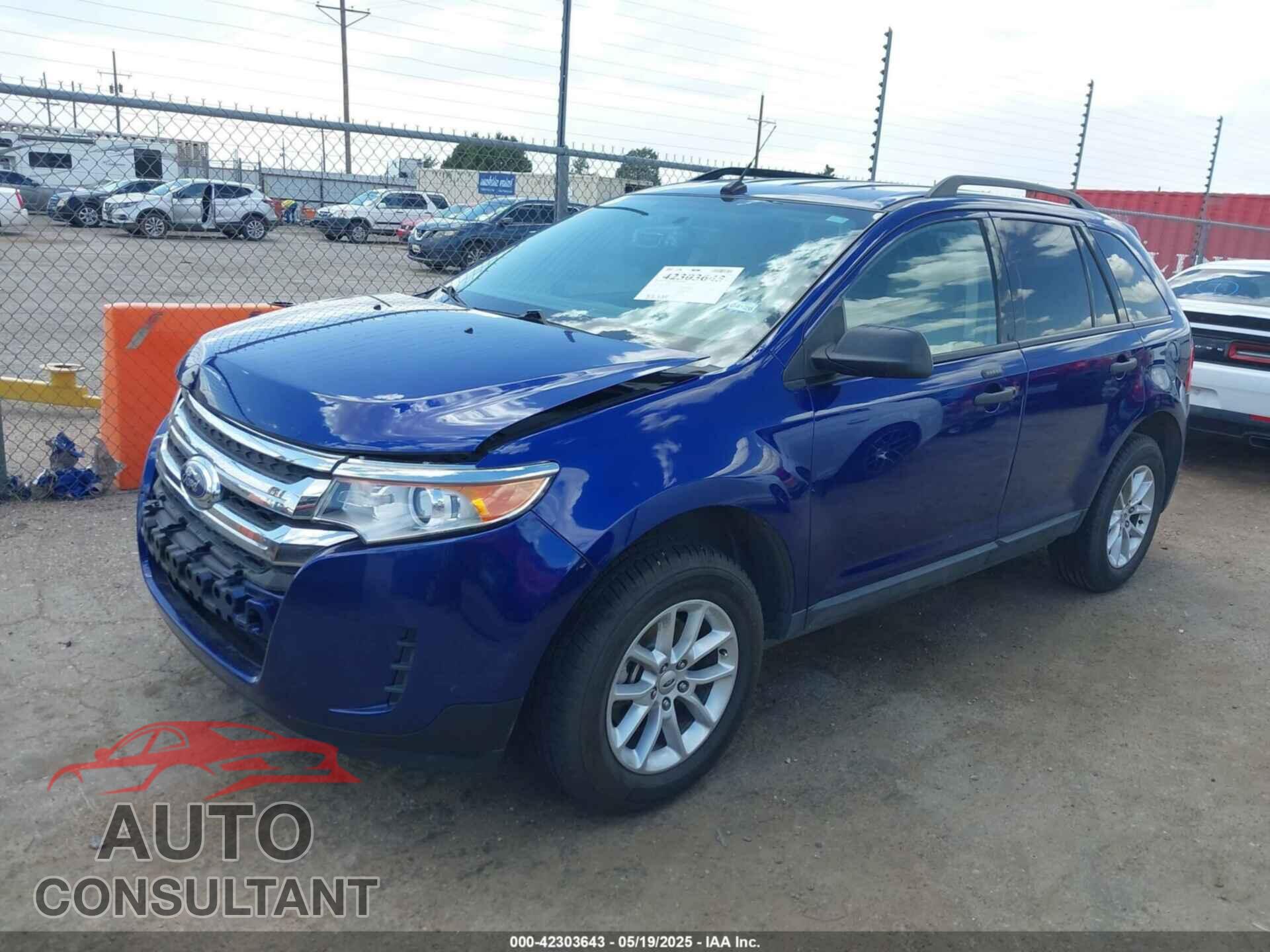 FORD EDGE 2013 - 2FMDK3GC2DBE18377