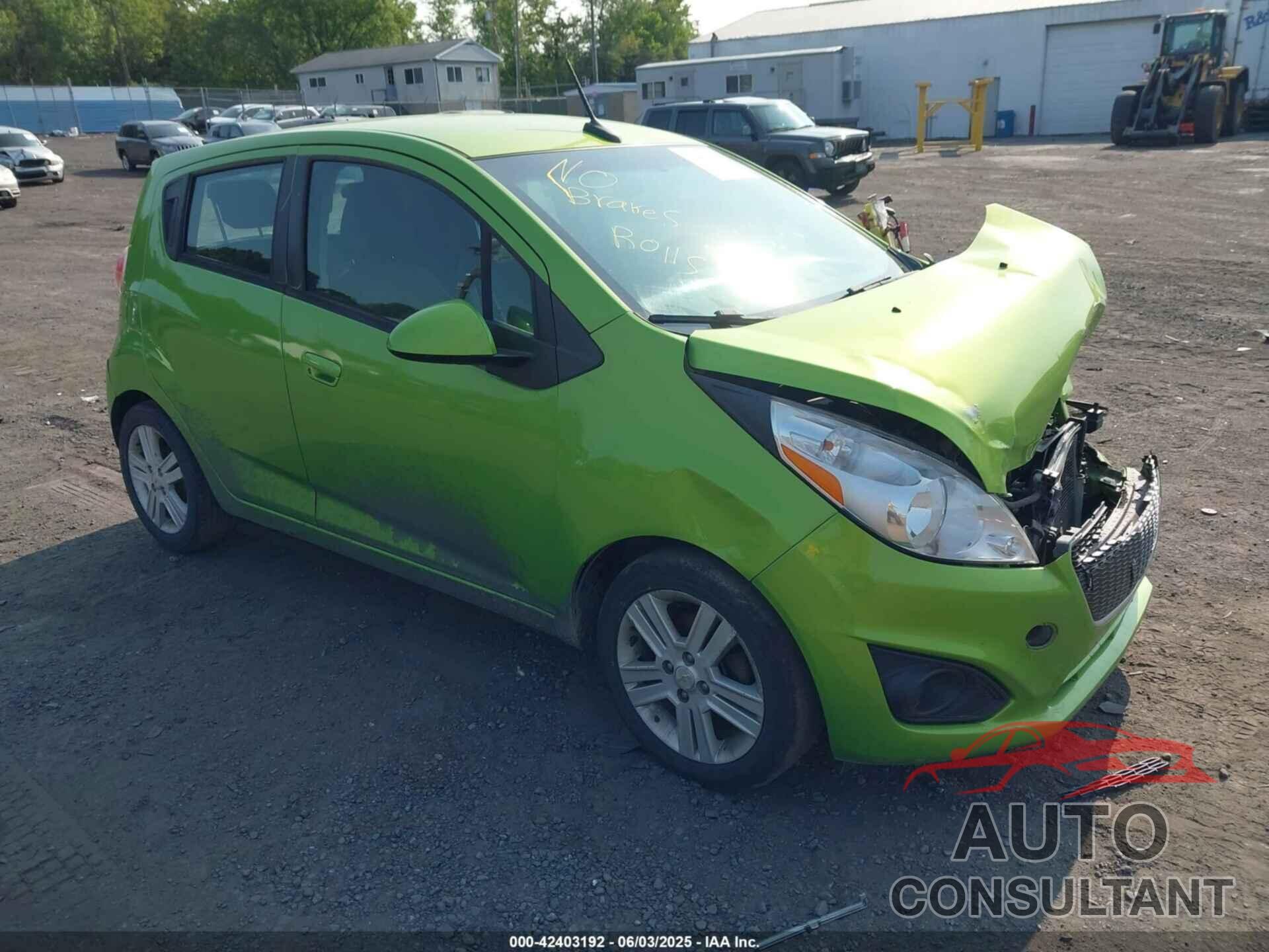 CHEVROLET SPARK 2014 - KL8CB6S95EC567549
