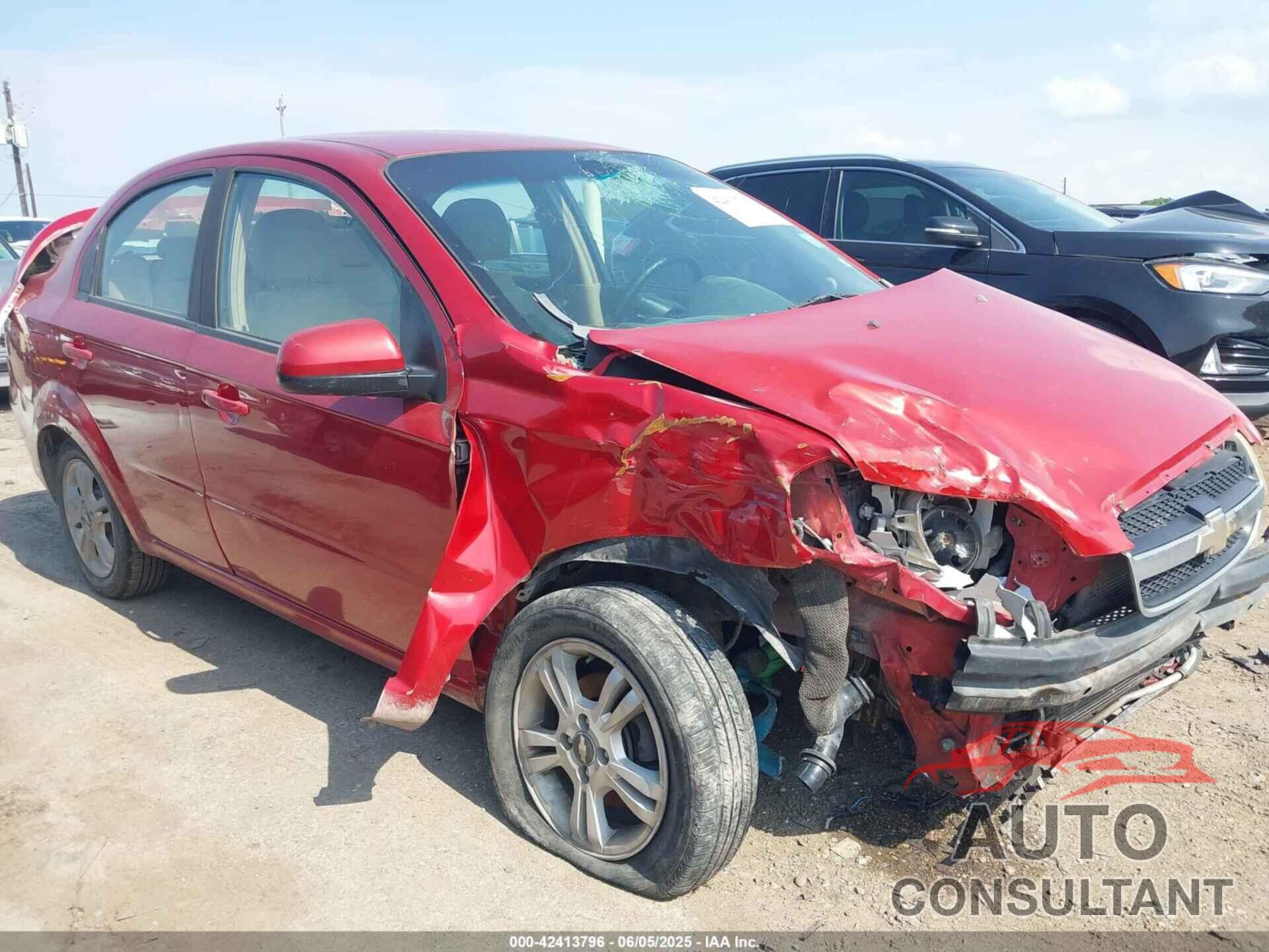 CHEVROLET AVEO 2011 - KL1TG5DE1BB224081