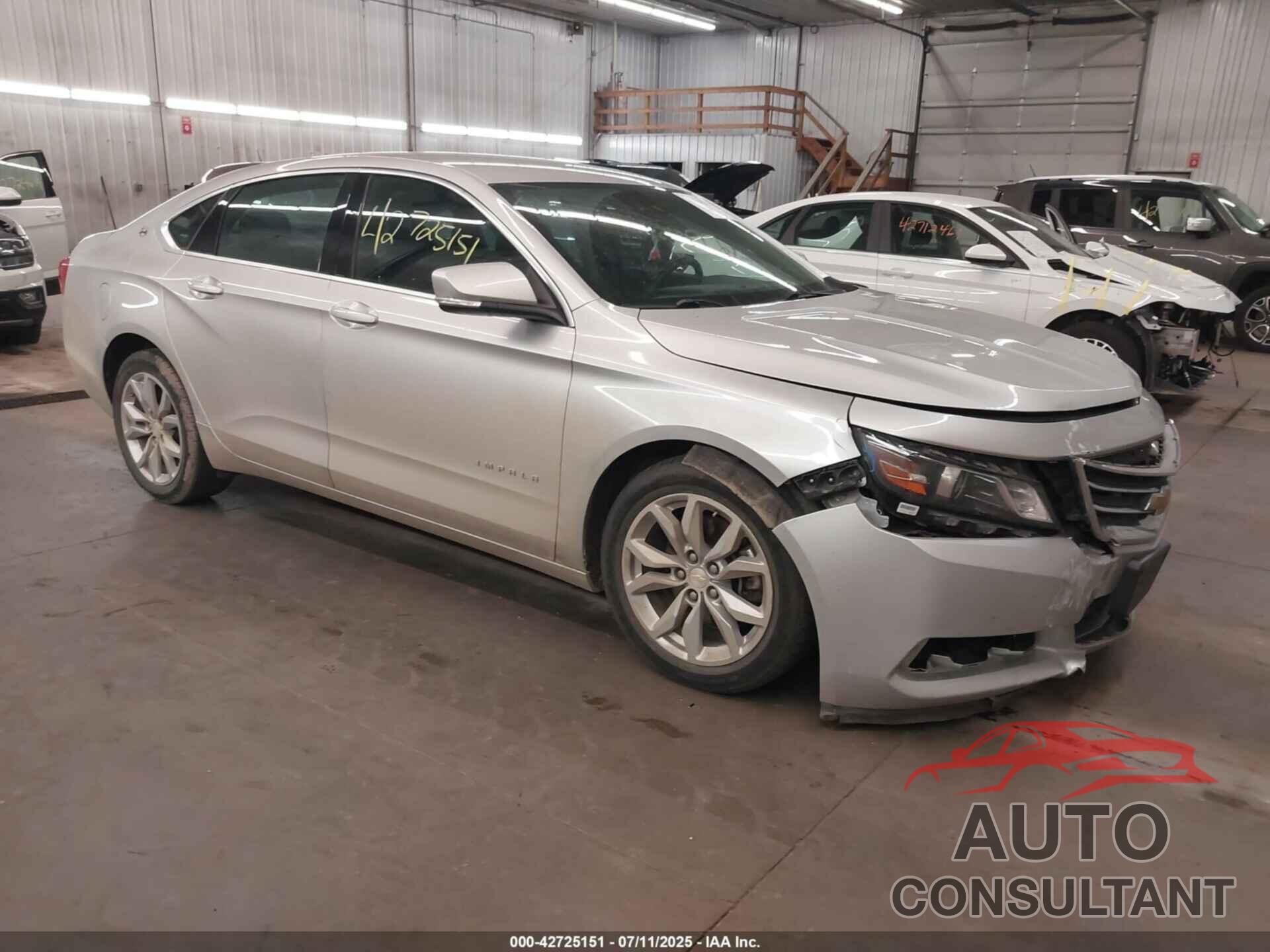 CHEVROLET IMPALA 2016 - 2G1115S36G9105771
