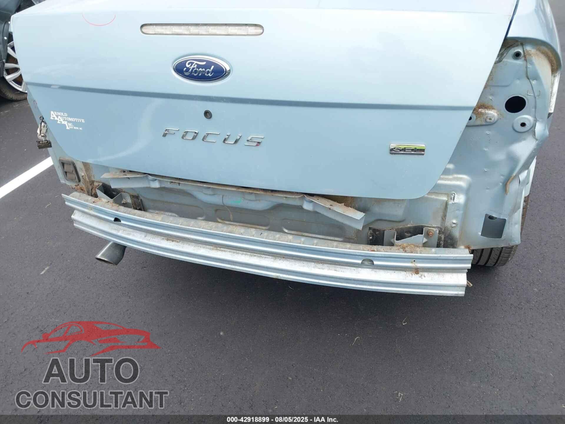 FORD FOCUS 2009 - 1FAHP37N09W265471