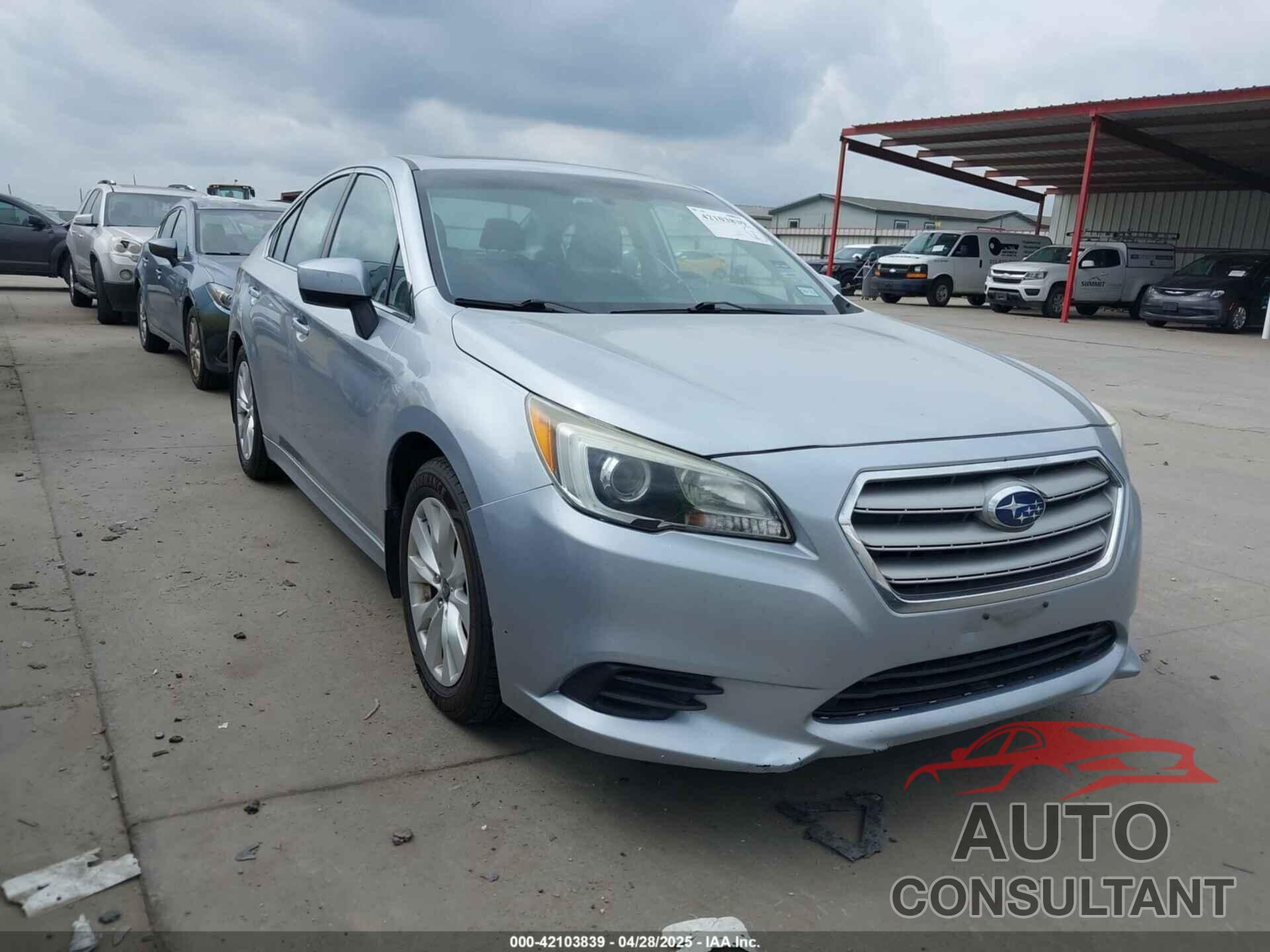 SUBARU LEGACY 2016 - 4S3BNAD67G3017014