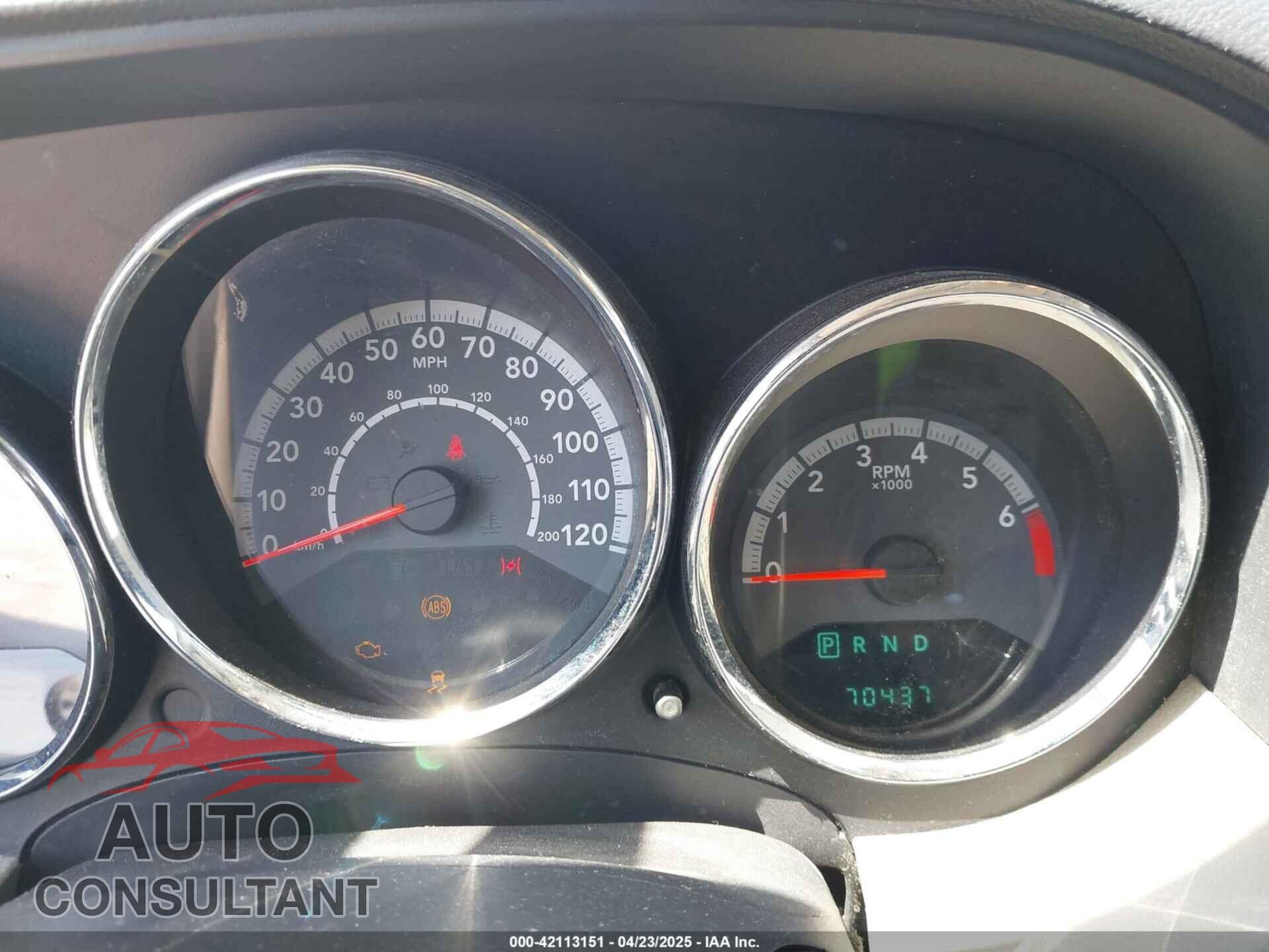 DODGE CALIBER 2012 - 1C3CDWDA2CD529281