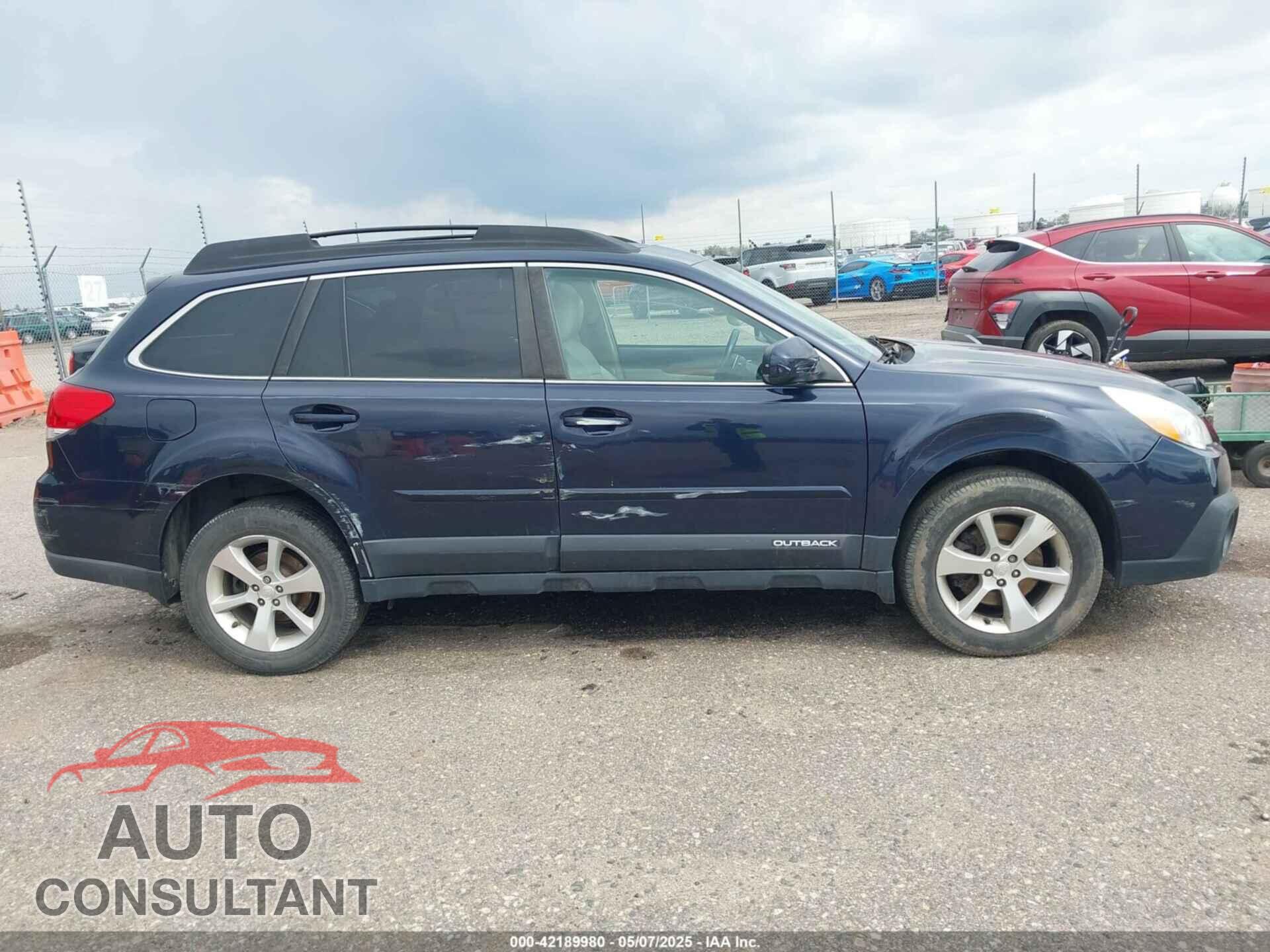 SUBARU OUTBACK 2013 - 4S4BRDPC3D2248111