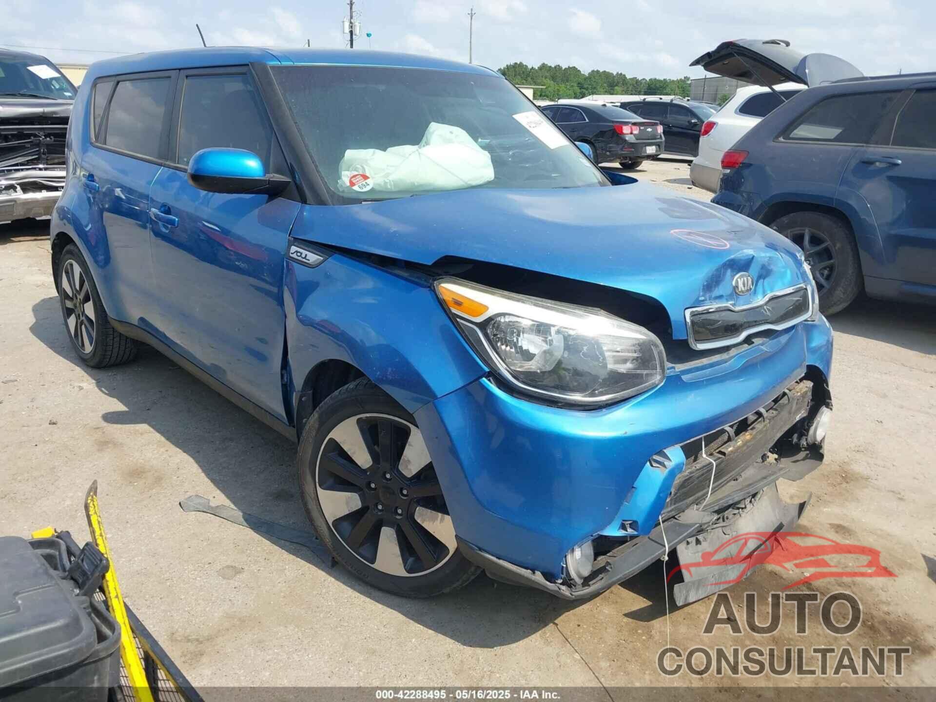 KIA SOUL 2016 - KNDJP3A56G7334627