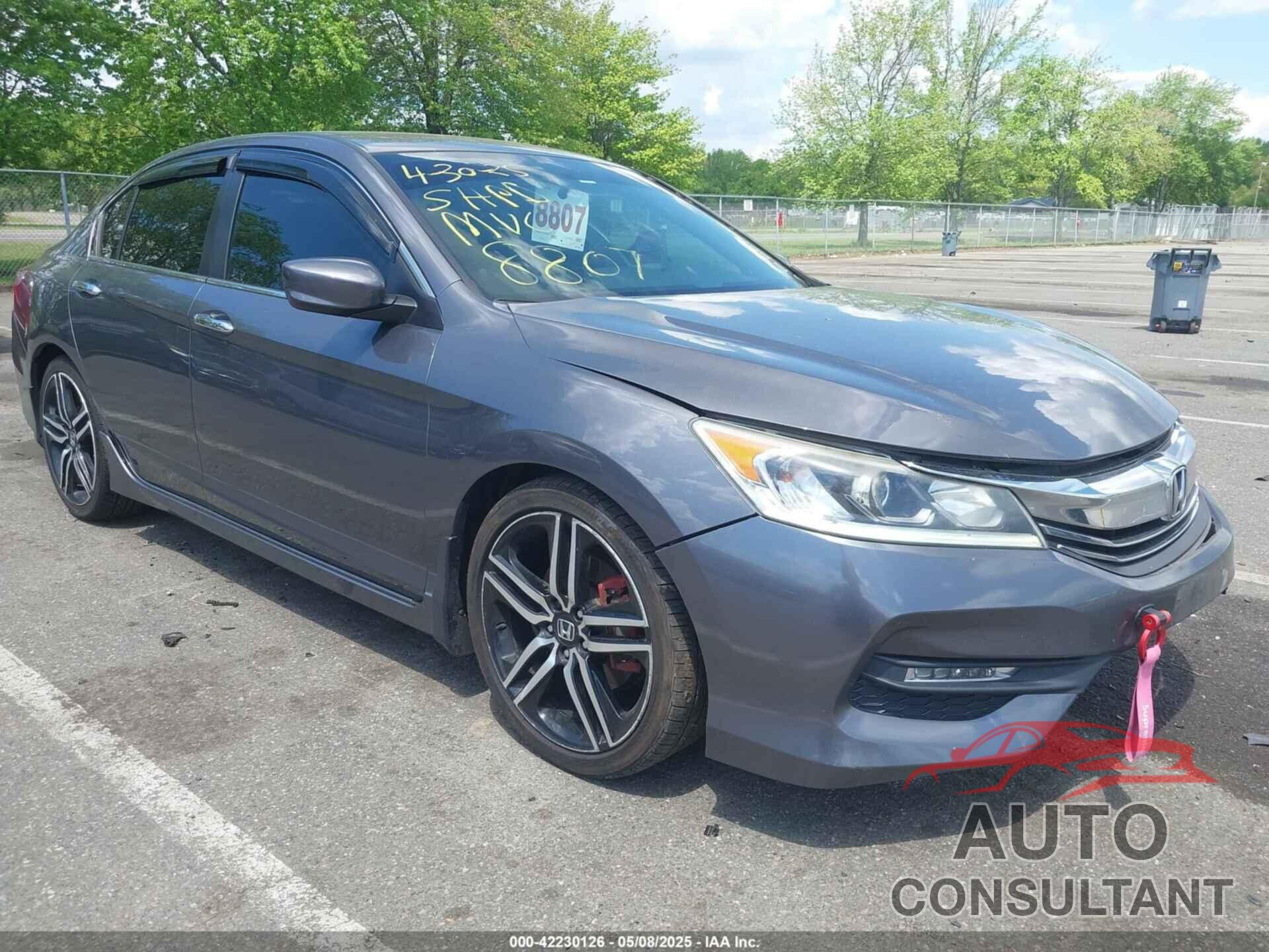 HONDA ACCORD 2017 - 1HGCR2F56HA043749
