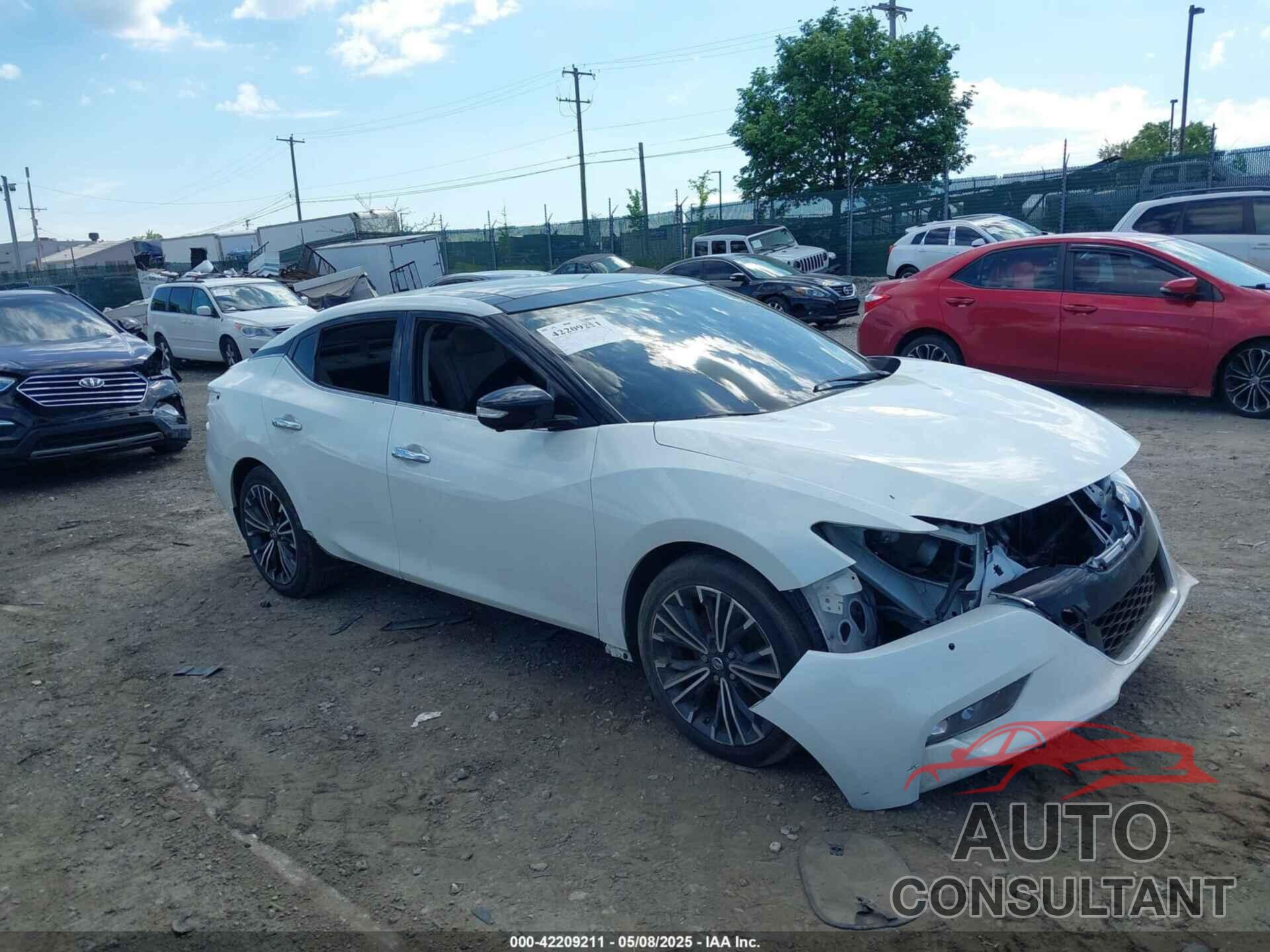 NISSAN MAXIMA 2017 - 1N4AA6AP8HC418760