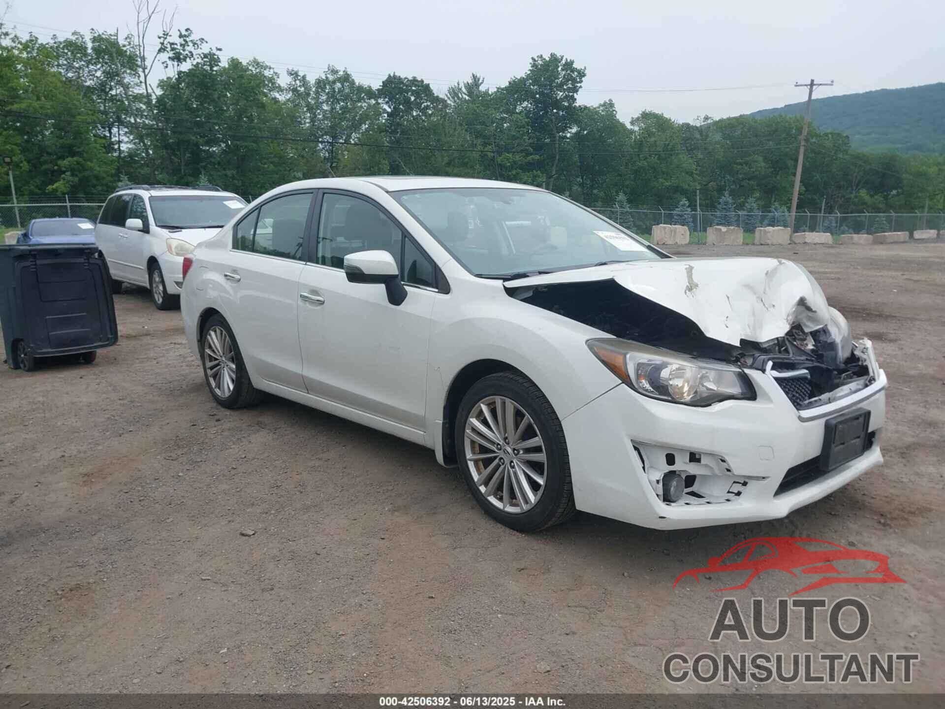 SUBARU IMPREZA 2015 - JF1GJAS65FH016813