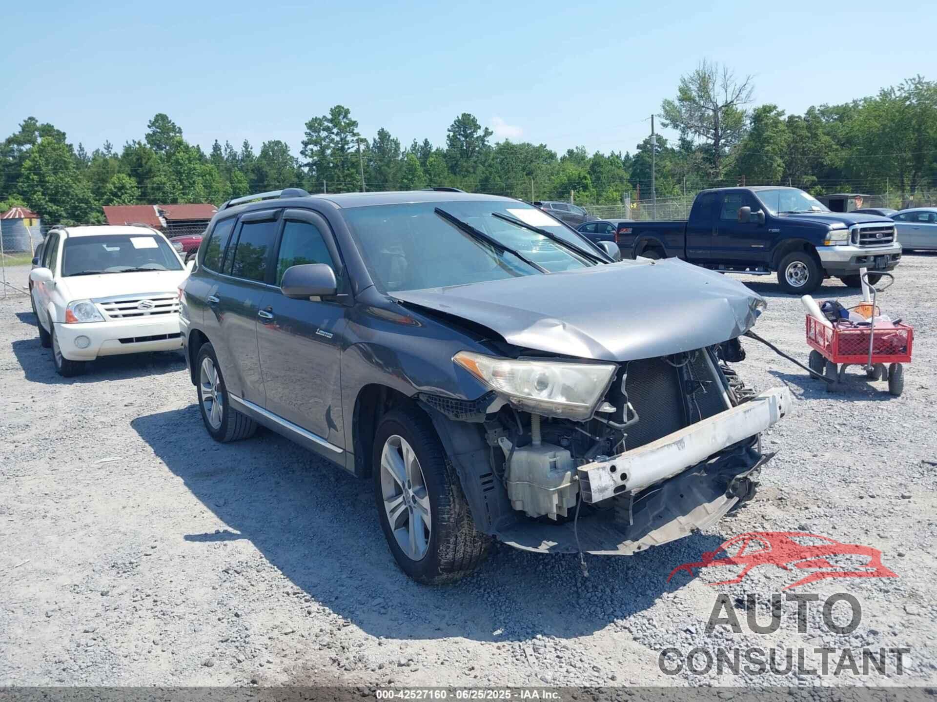TOYOTA HIGHLANDER 2011 - 5TDYK3EH3BS027884