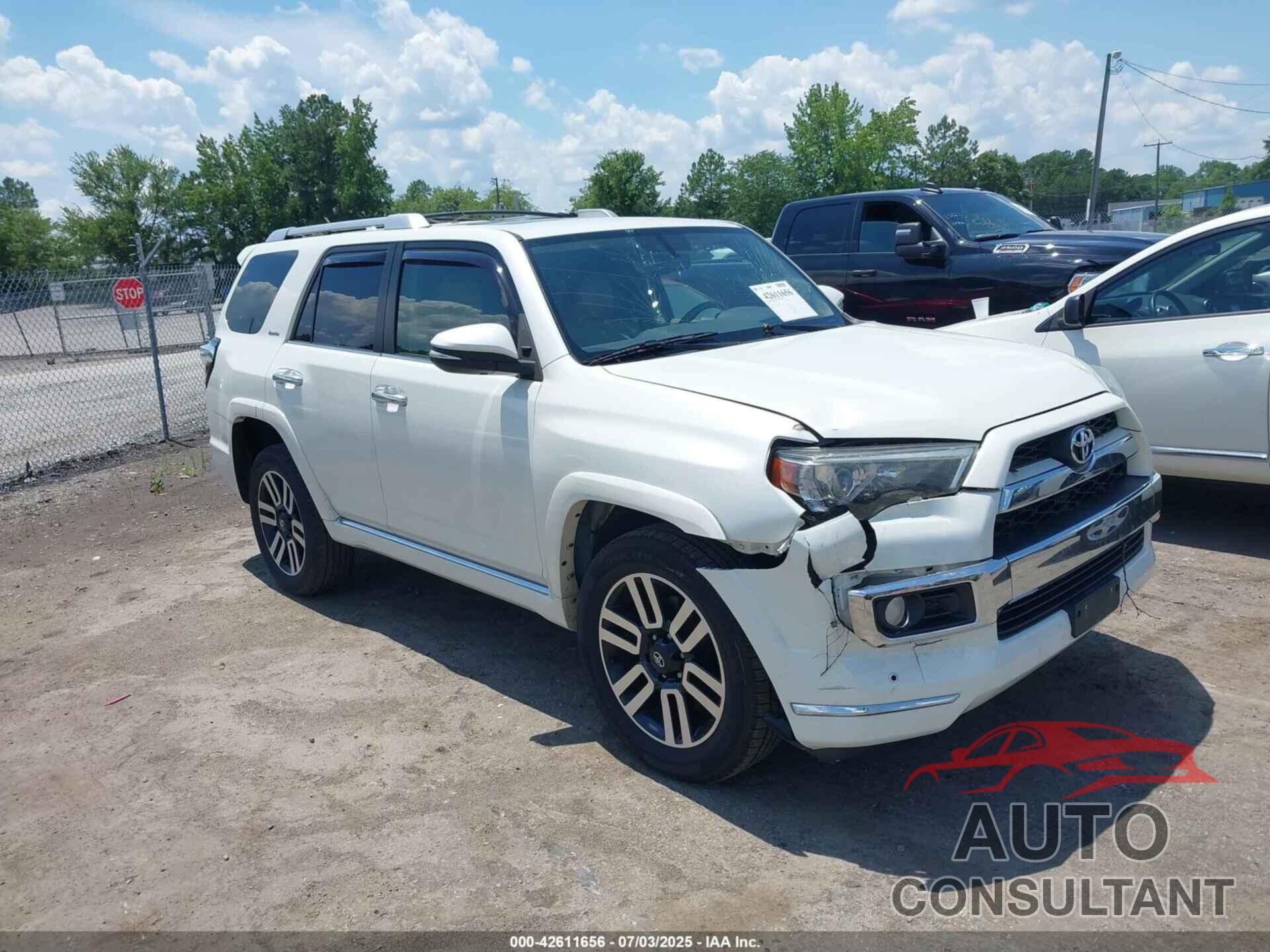 TOYOTA 4RUNNER 2014 - JTEBU5JR2E5165643