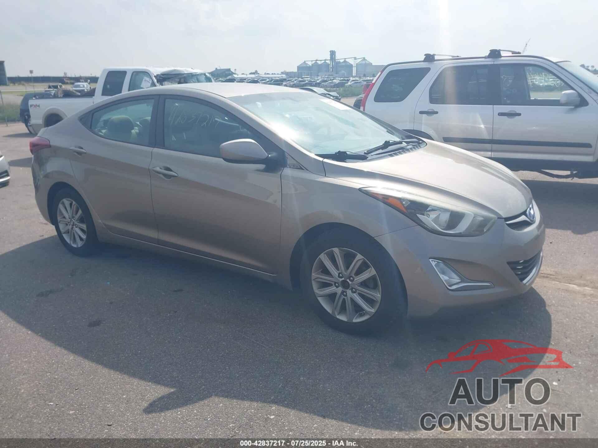 HYUNDAI ELANTRA 2016 - 5NPDH4AE4GH652998