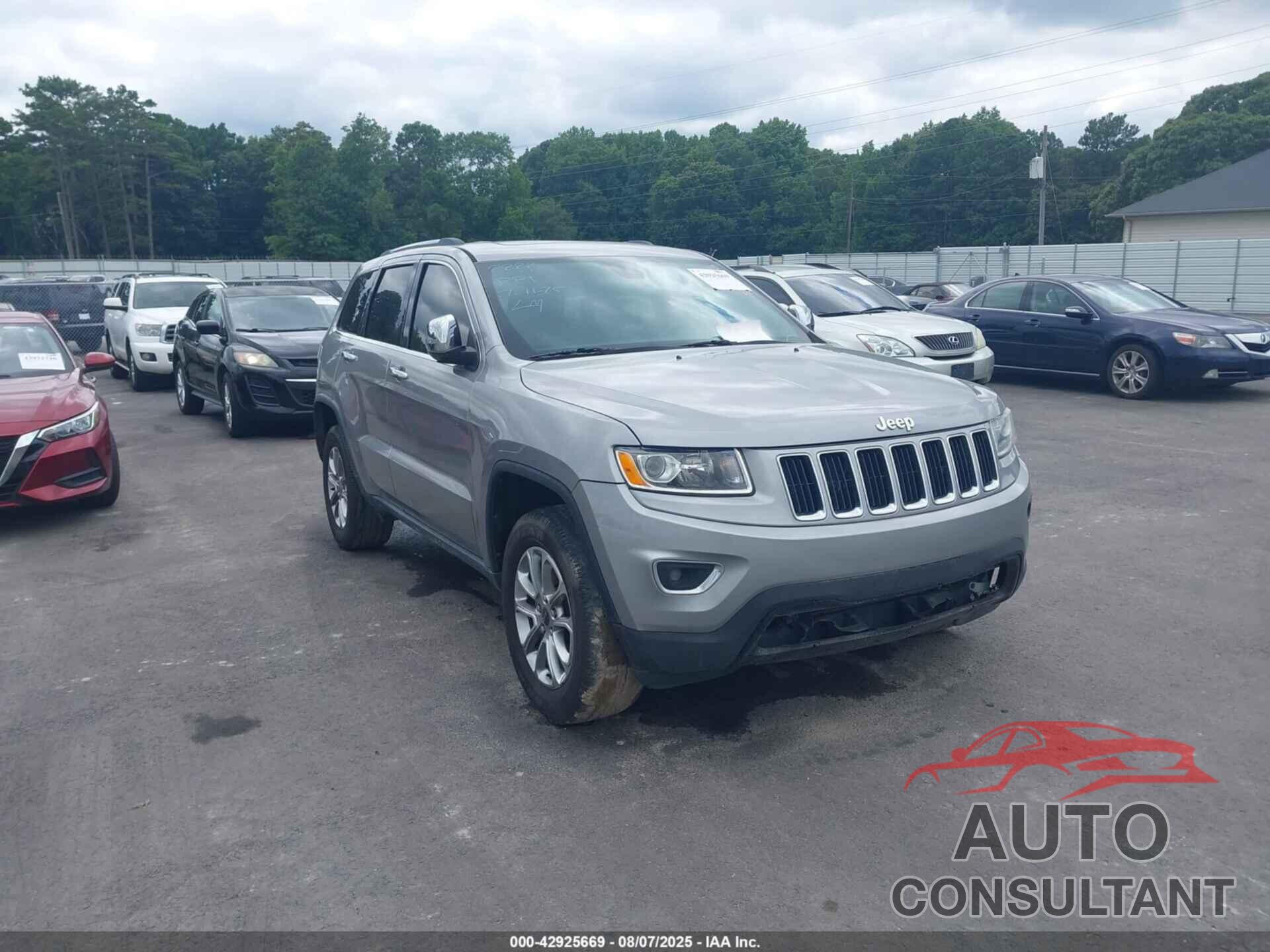 JEEP GRAND CHEROKEE 2016 - 1C4RJEBG8GC409464