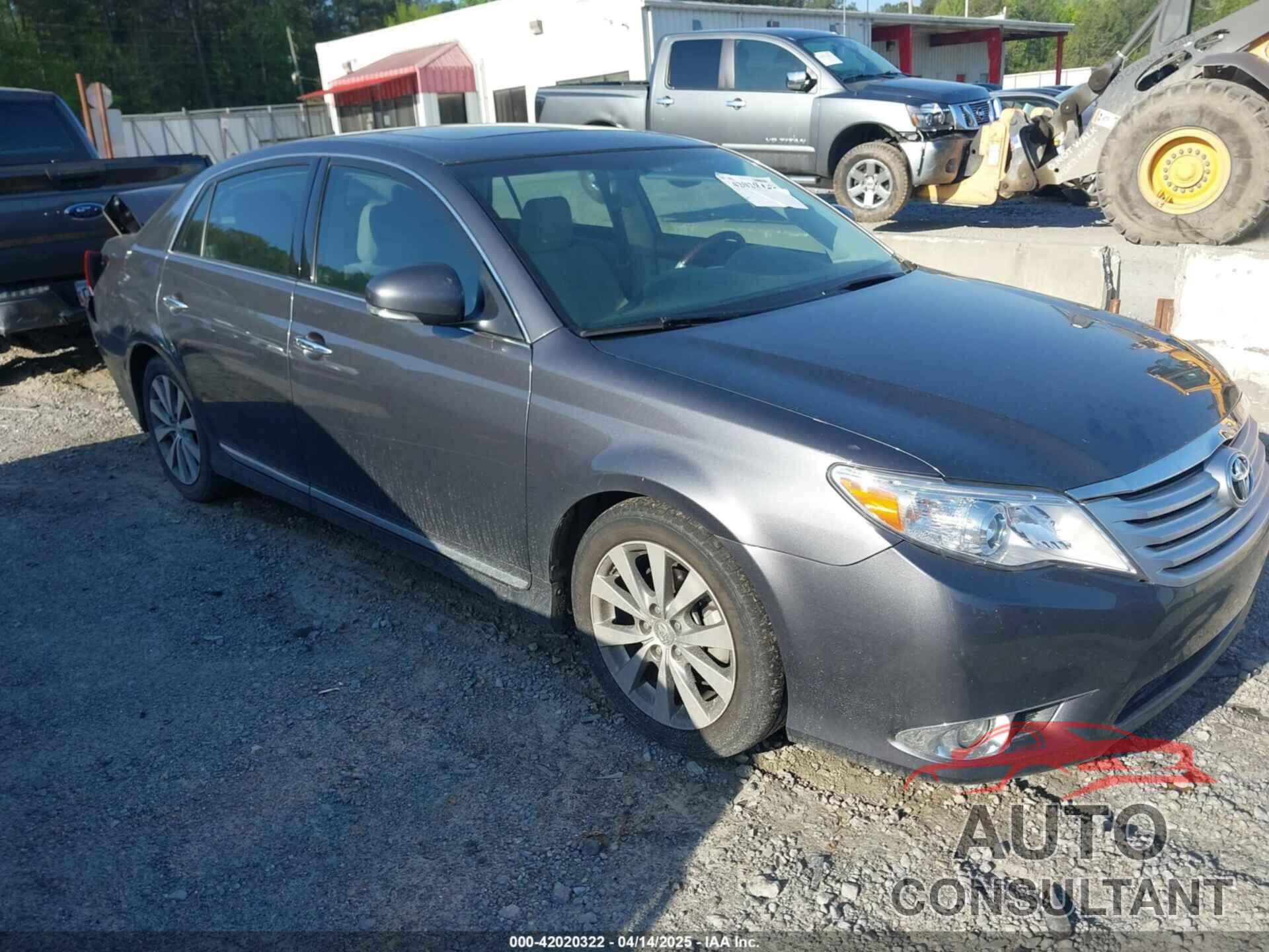 TOYOTA AVALON 2012 - 4T1BK3DB1CU471826