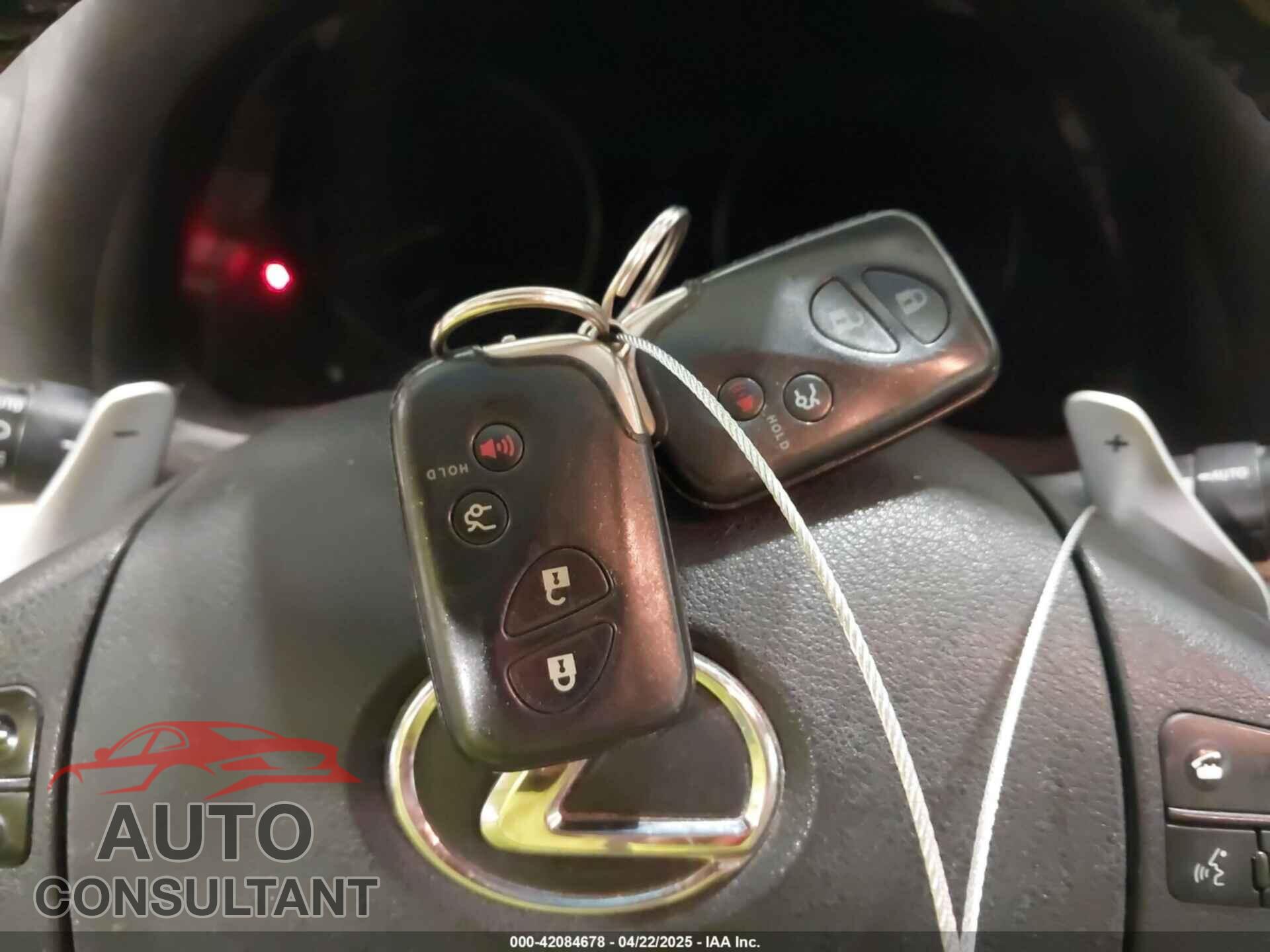 LEXUS IS 250C 2010 - JTHFF2C20A2513920