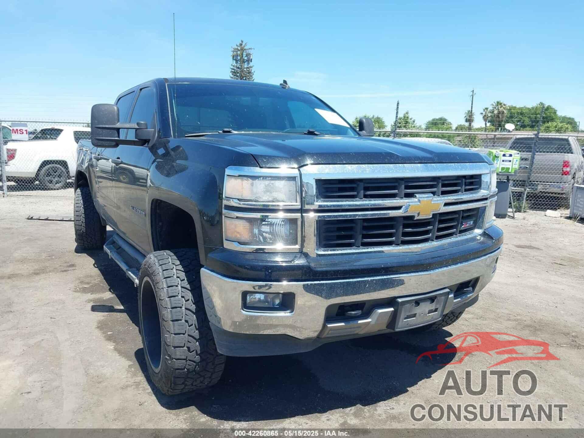 CHEVROLET SILVERADO 1500 2014 - 3GCUKREC7EG331423