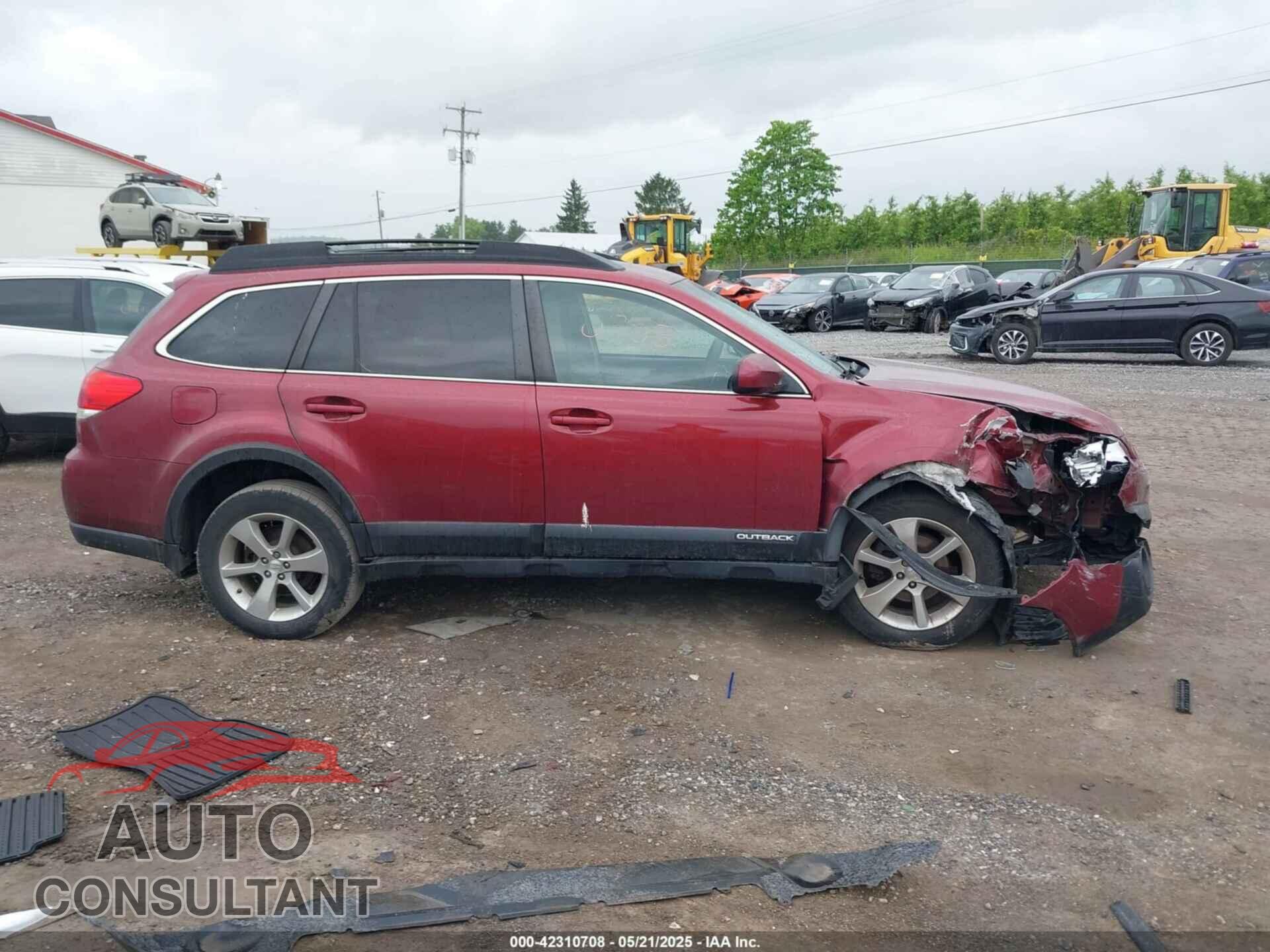 SUBARU OUTBACK 2014 - 4S4BRBLC4E3208321
