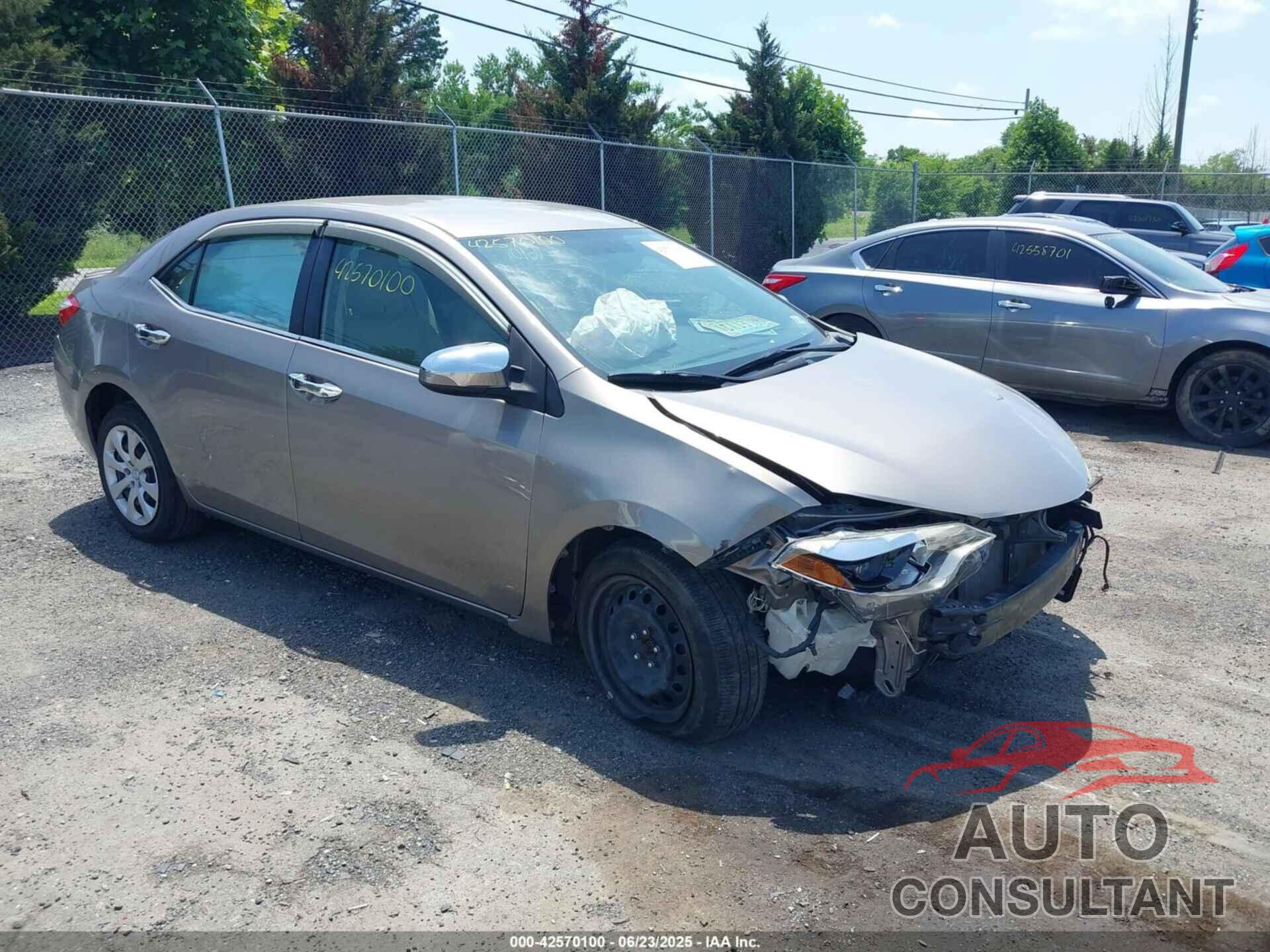 TOYOTA COROLLA 2014 - 2T1BURHE6EC069077