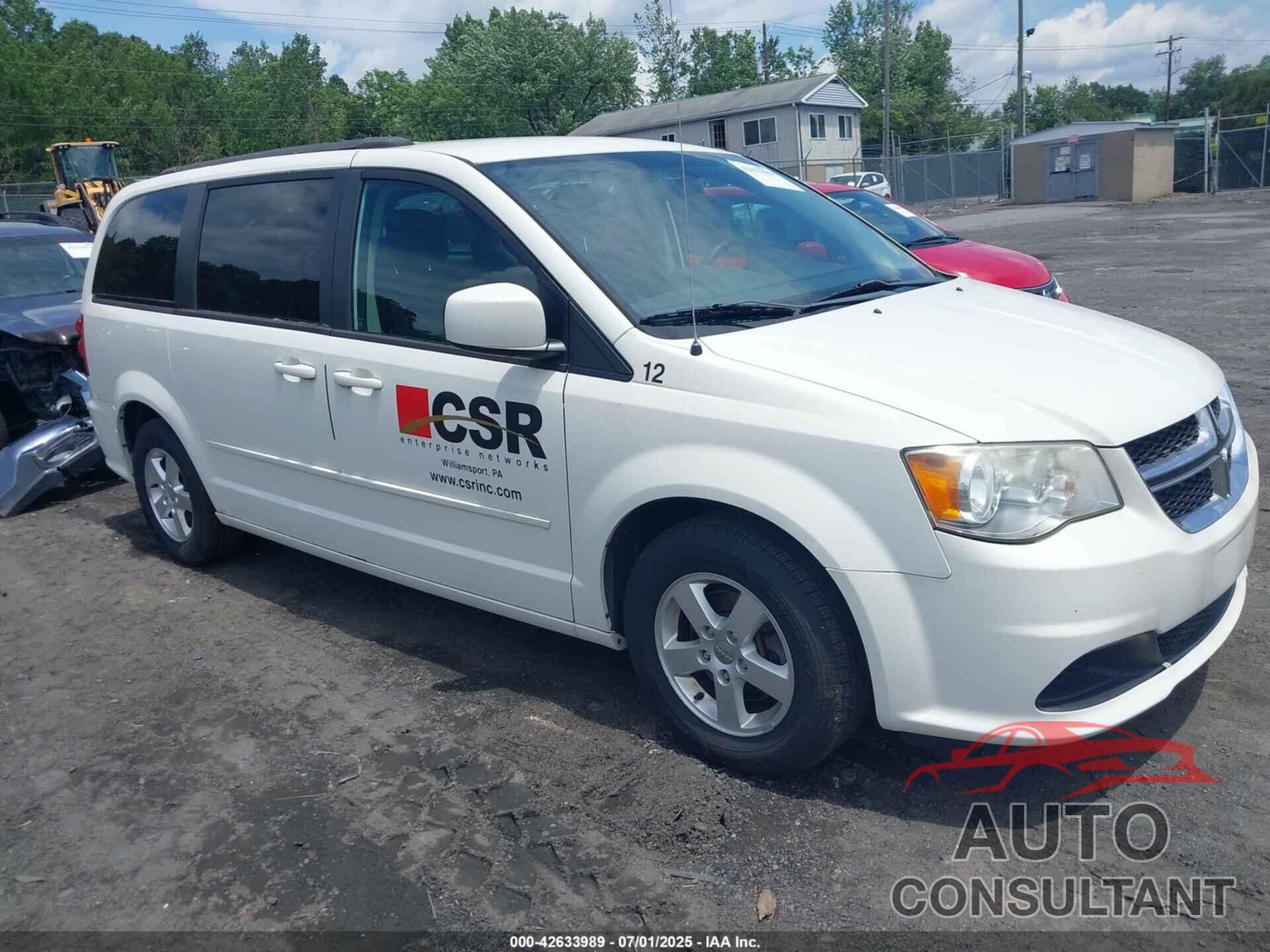 DODGE GRAND CARAVAN 2013 - 2C4RDGCG5DR627866