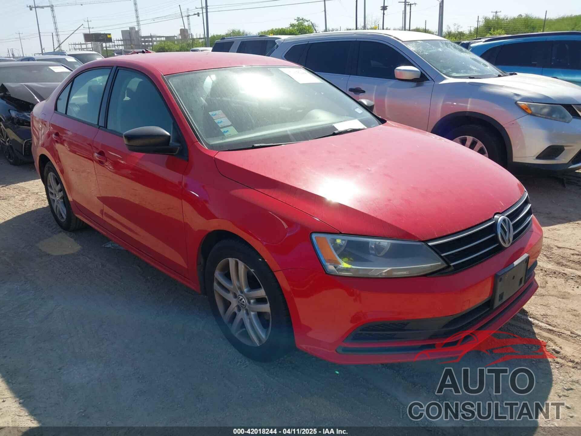 VOLKSWAGEN JETTA 2015 - 3VW2K7AJ1FM352638