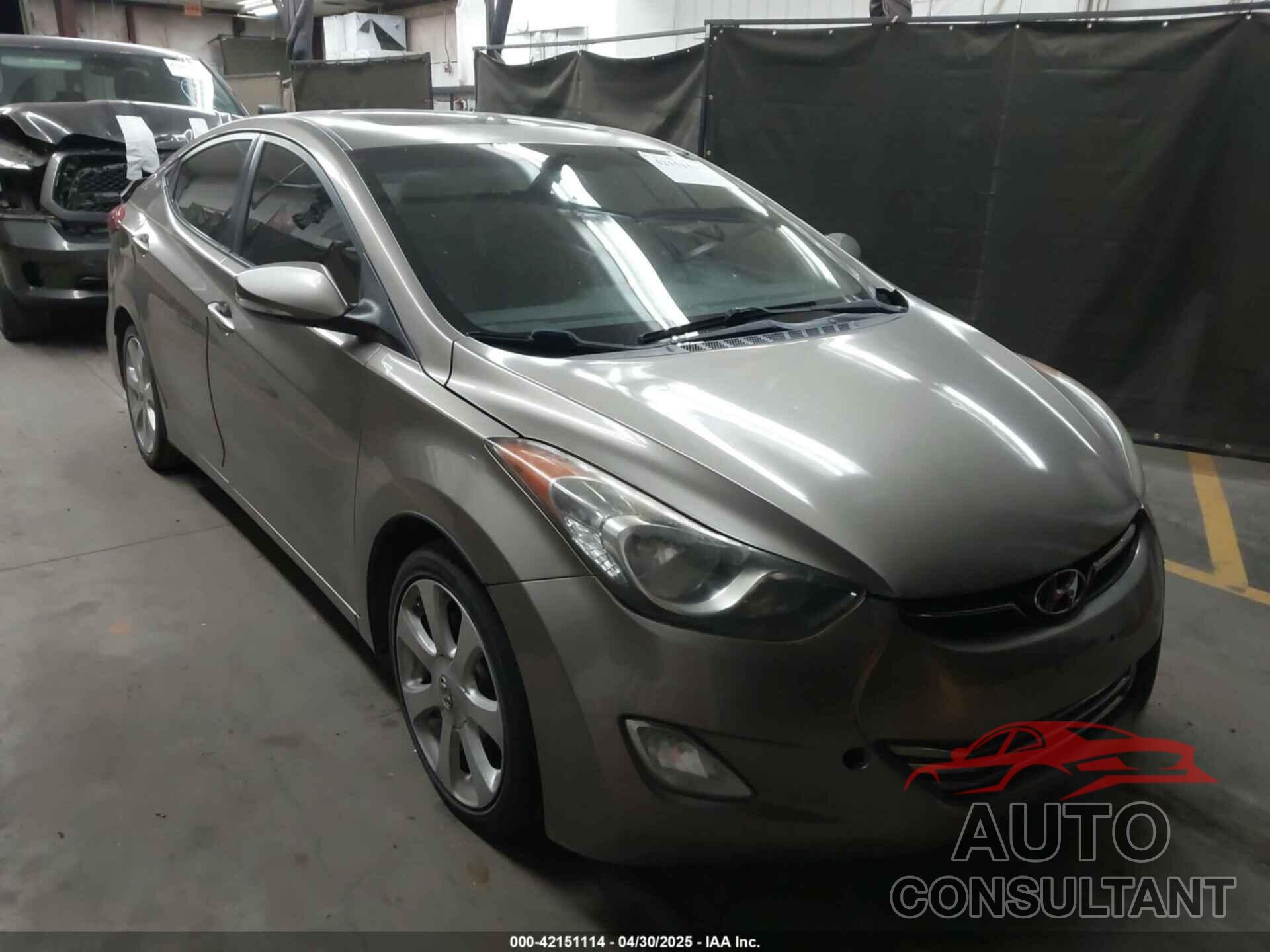 HYUNDAI ELANTRA 2012 - 5NPDH4AE8CH117795