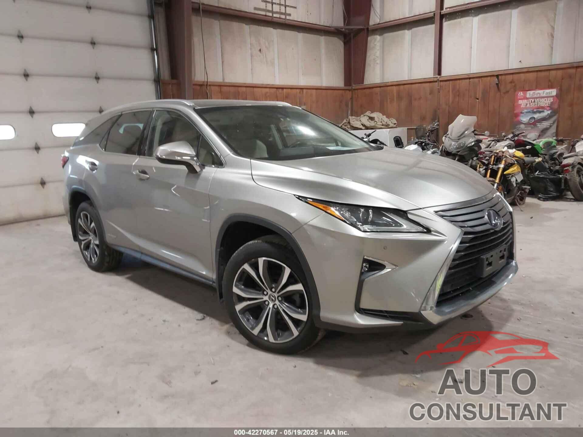 LEXUS RX 450HL 2018 - JTJDGKCA6J2004313