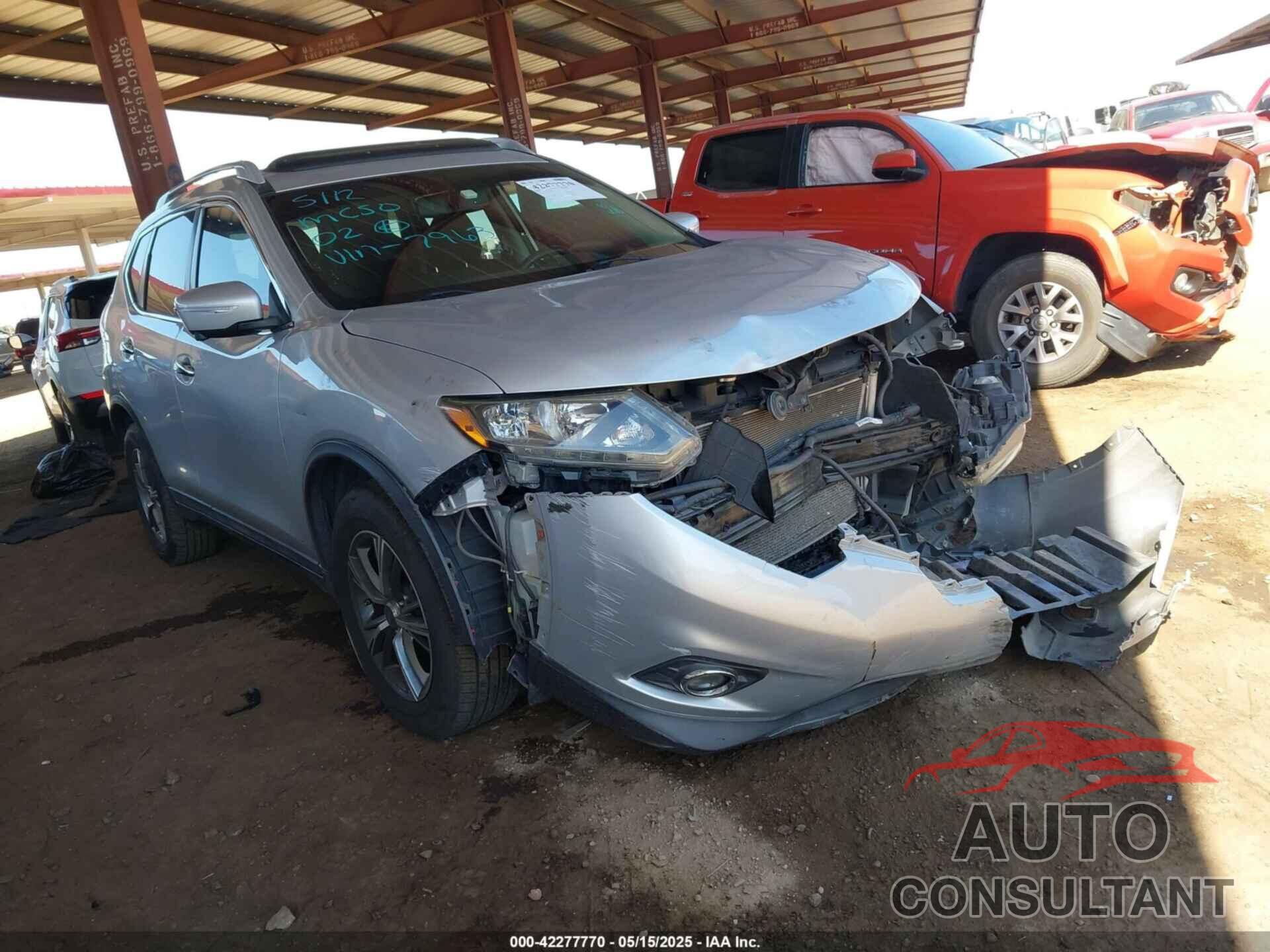 NISSAN ROGUE 2015 - 5N1AT2MV6FC807963